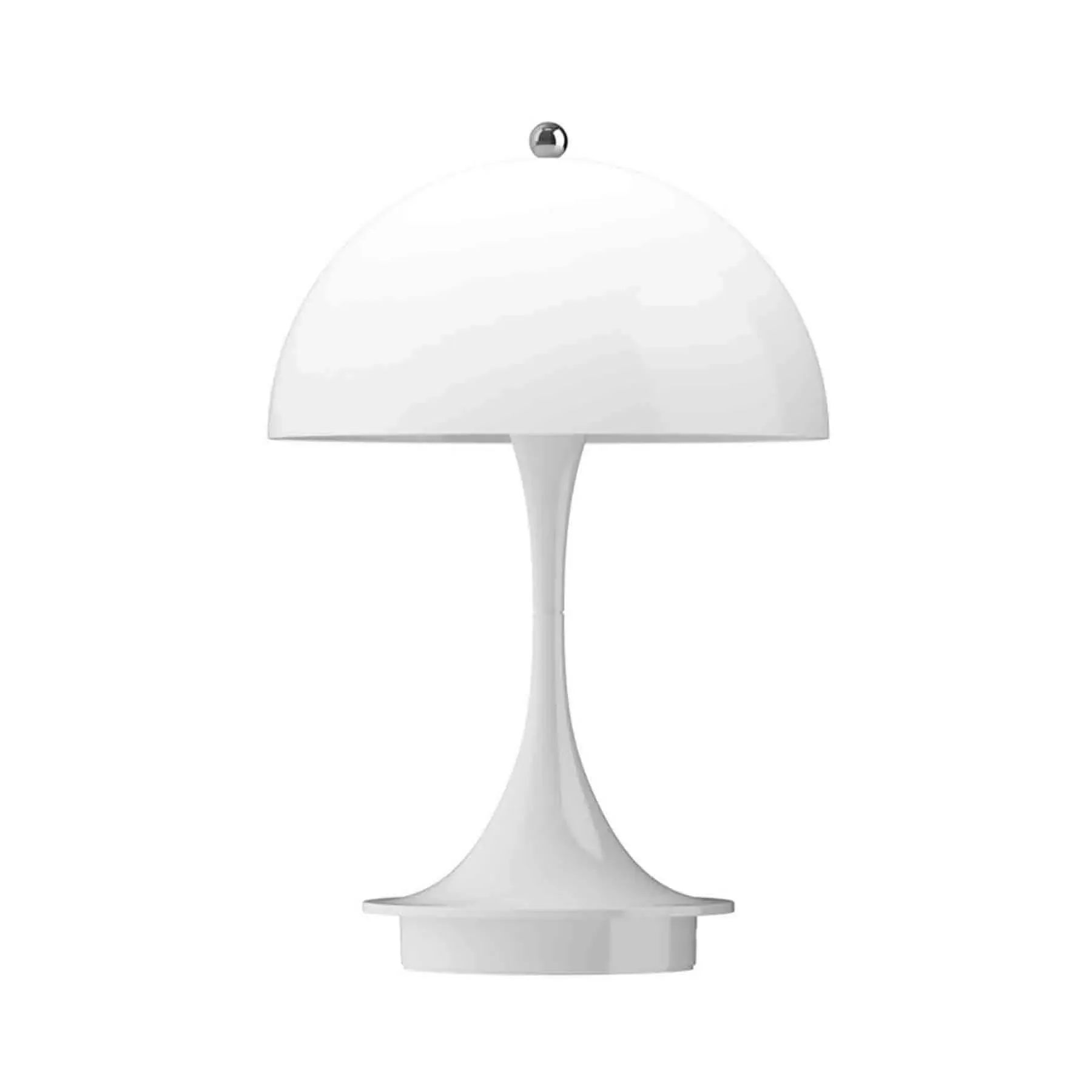 Portable Table Lamp with Touch Dimming - White