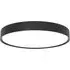 Slim Round Medium Surface Mounted Ceiling Light - Black