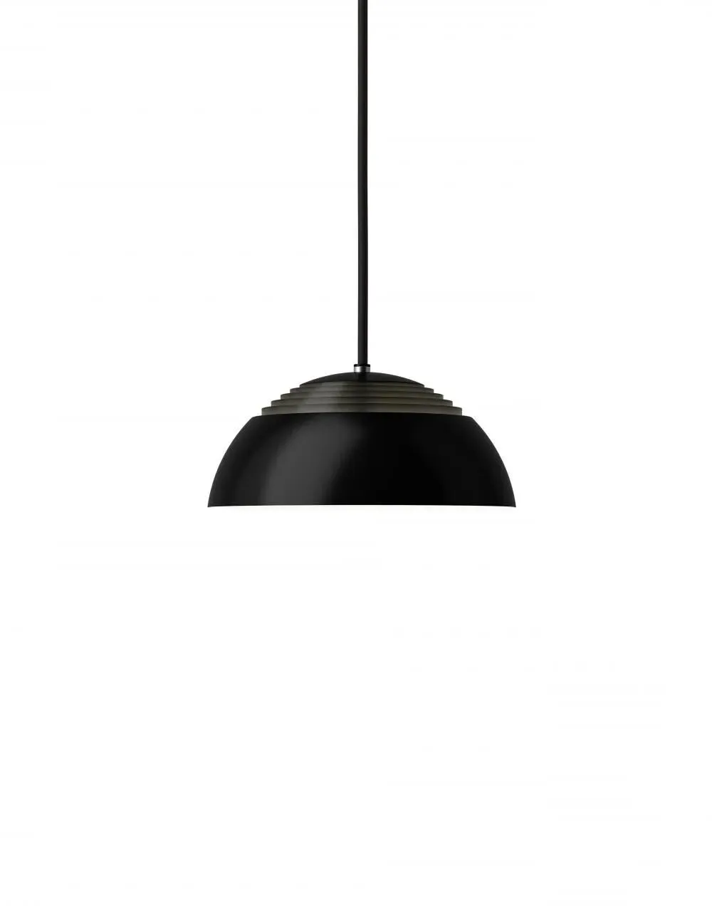 Small Pendant Light with LED - Black image