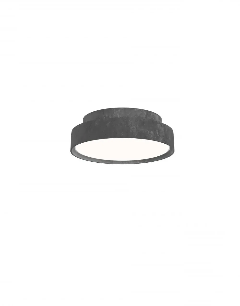Small Round Ceiling Light - Dark Grey, Aluminium image