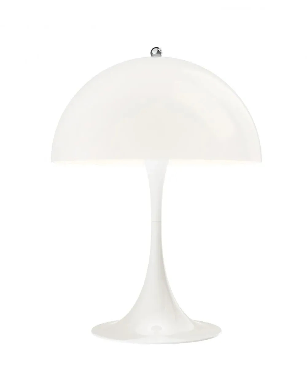 Table Lamp with Hemispherical Shade - Opal, Acrylic image