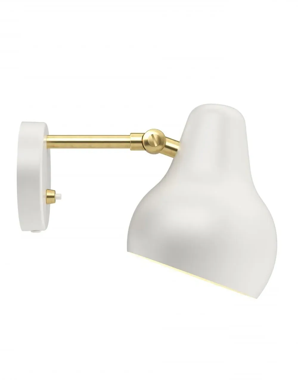 VL38 Wall Light - White, Steel