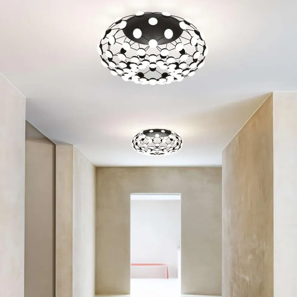 Mesh Ceiling Light - Cable Network Design