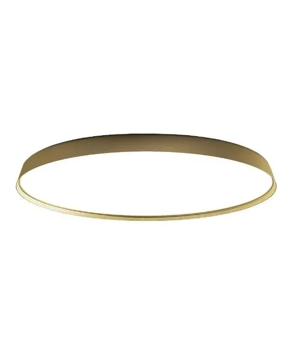 Plate Wall Light - Brass, Aluminium