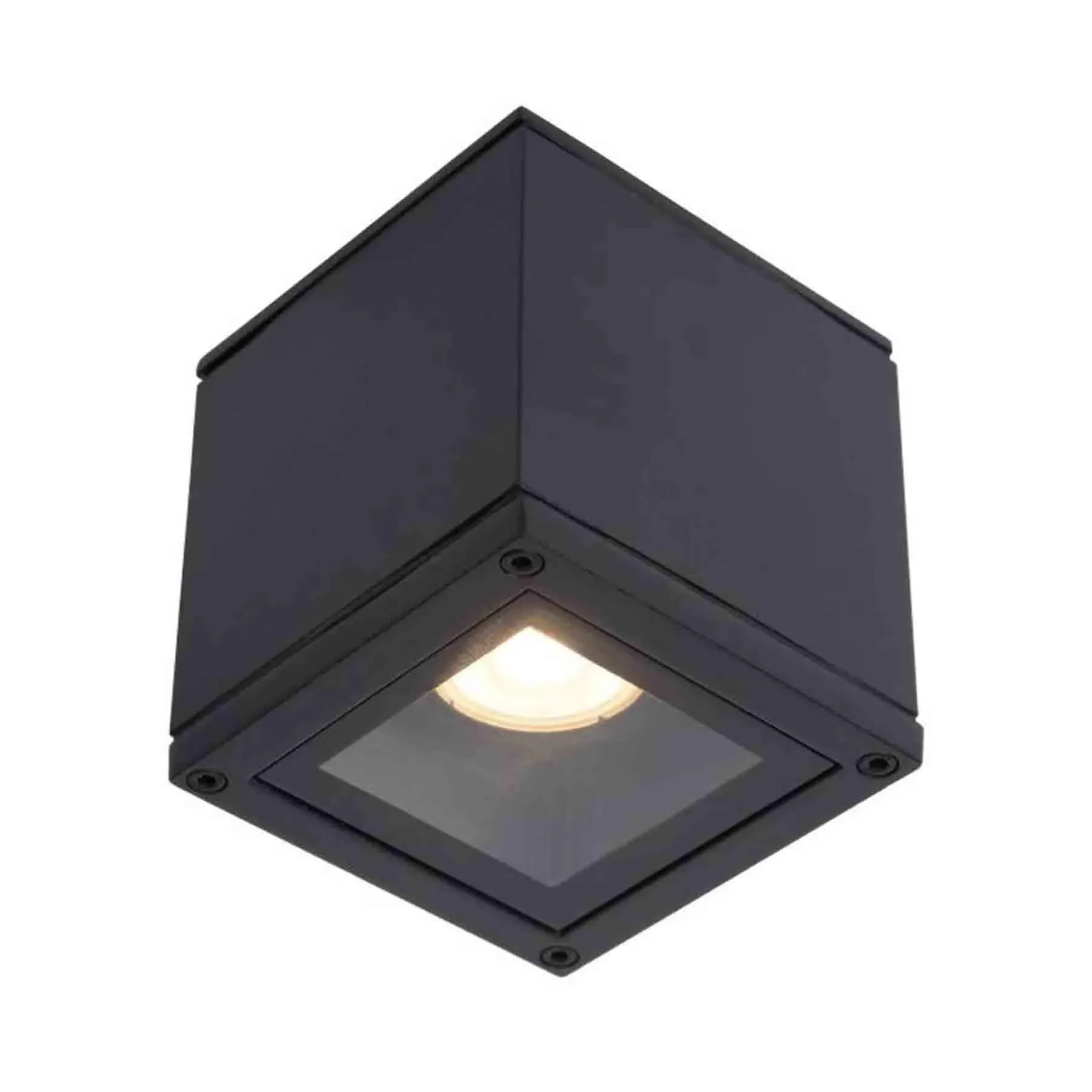 Aven Square Ceiling Spotlight - White, Aluminium