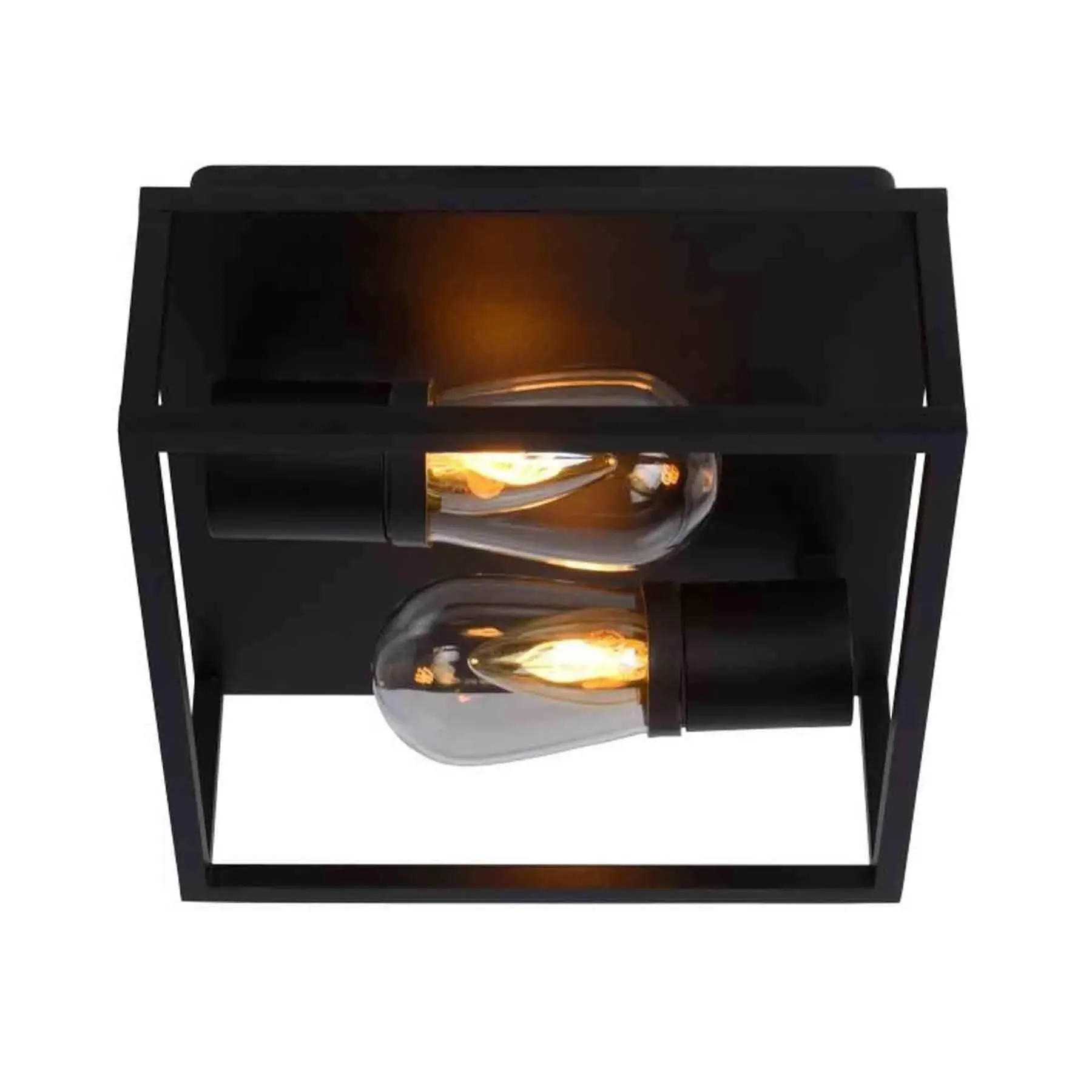 Flush Ceiling Light with LED - Glass, Aluminium image