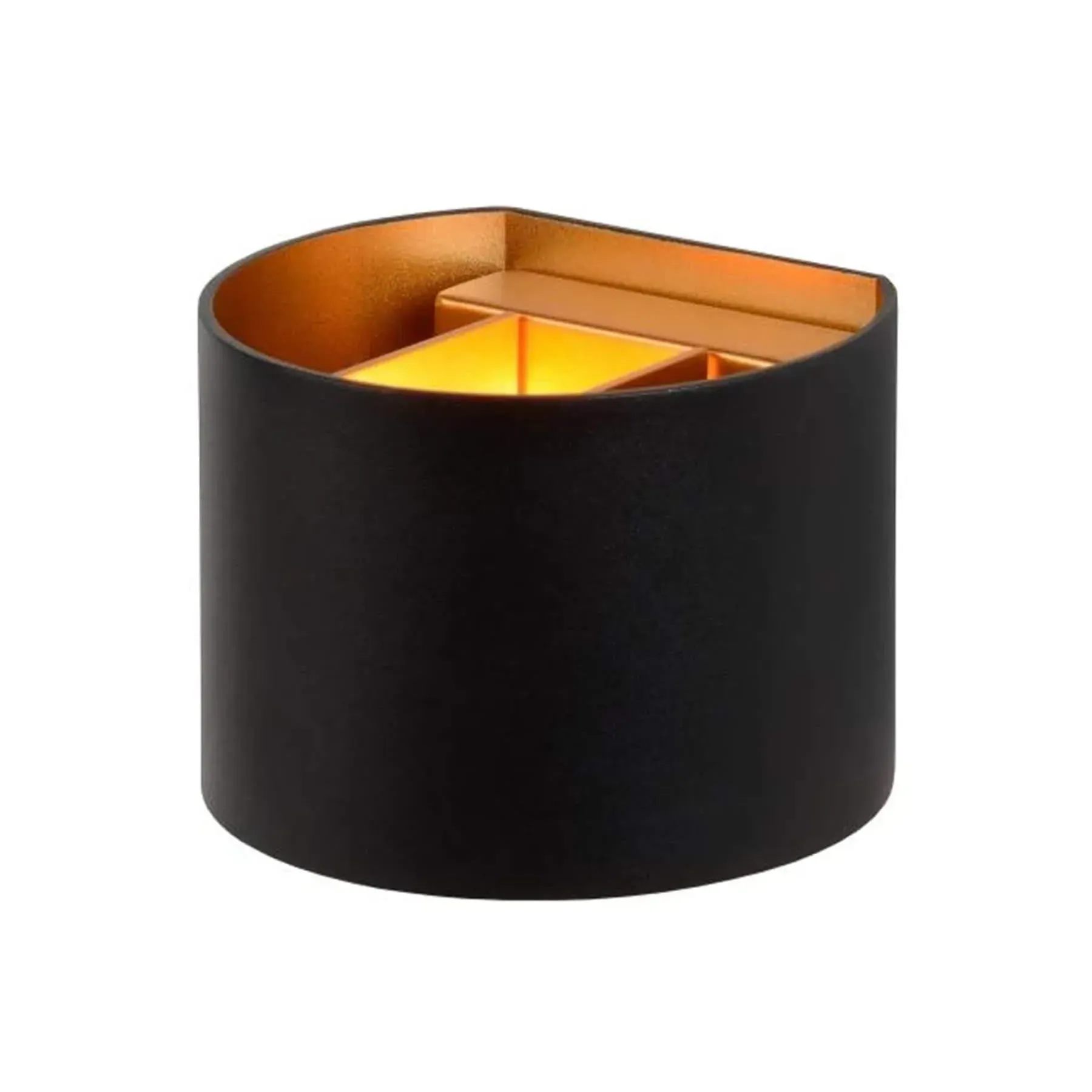 Round Wall Light with G9 Fitting - Black image