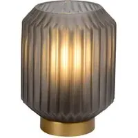 Sueno Table Lamp - Frosted Glass, Brass