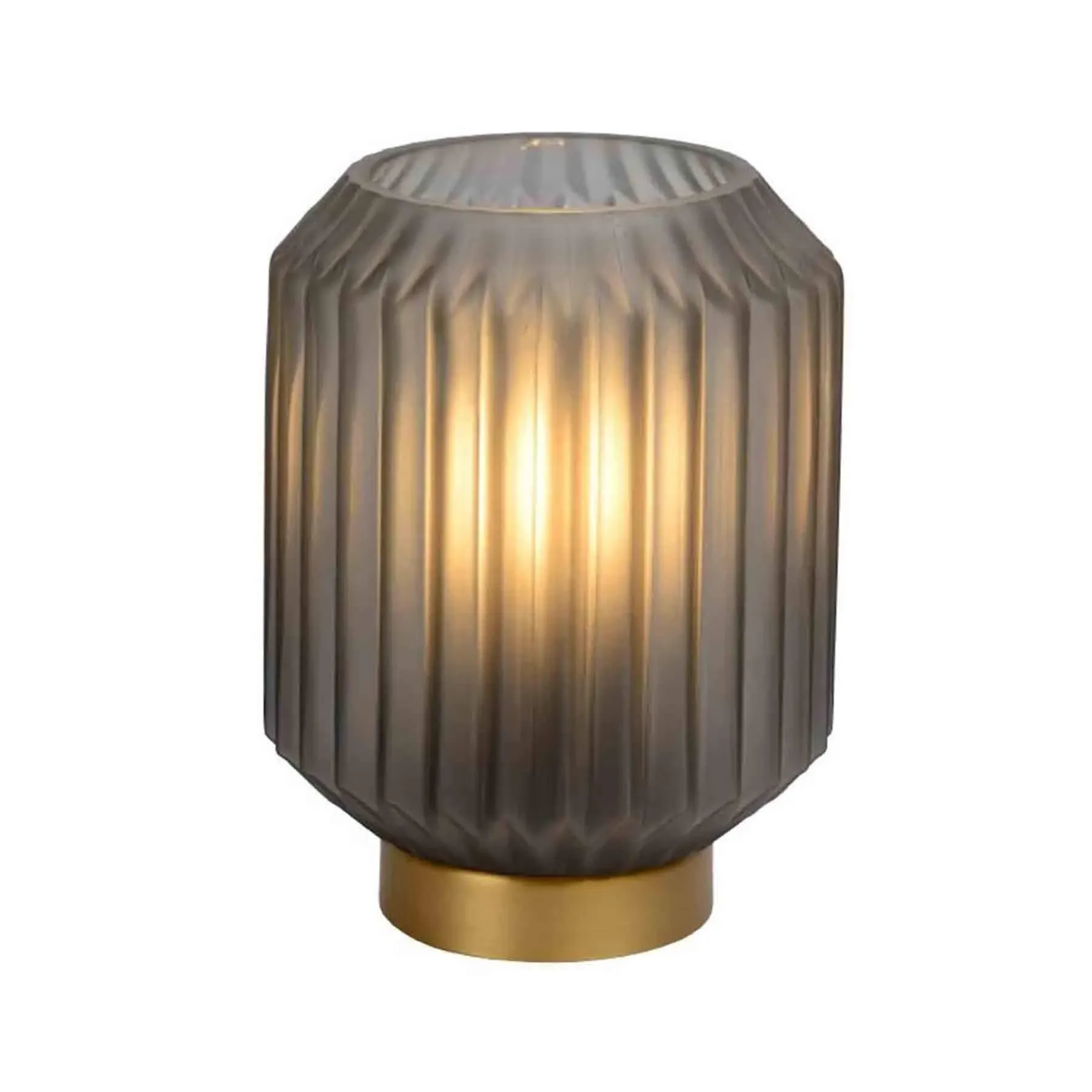 Sueno Table Lamp - Frosted Glass, Brass image