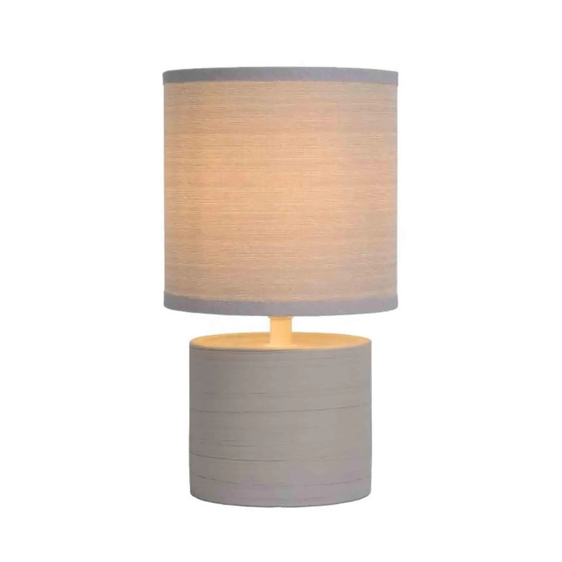 Table Lamp with Simple Design - Grey