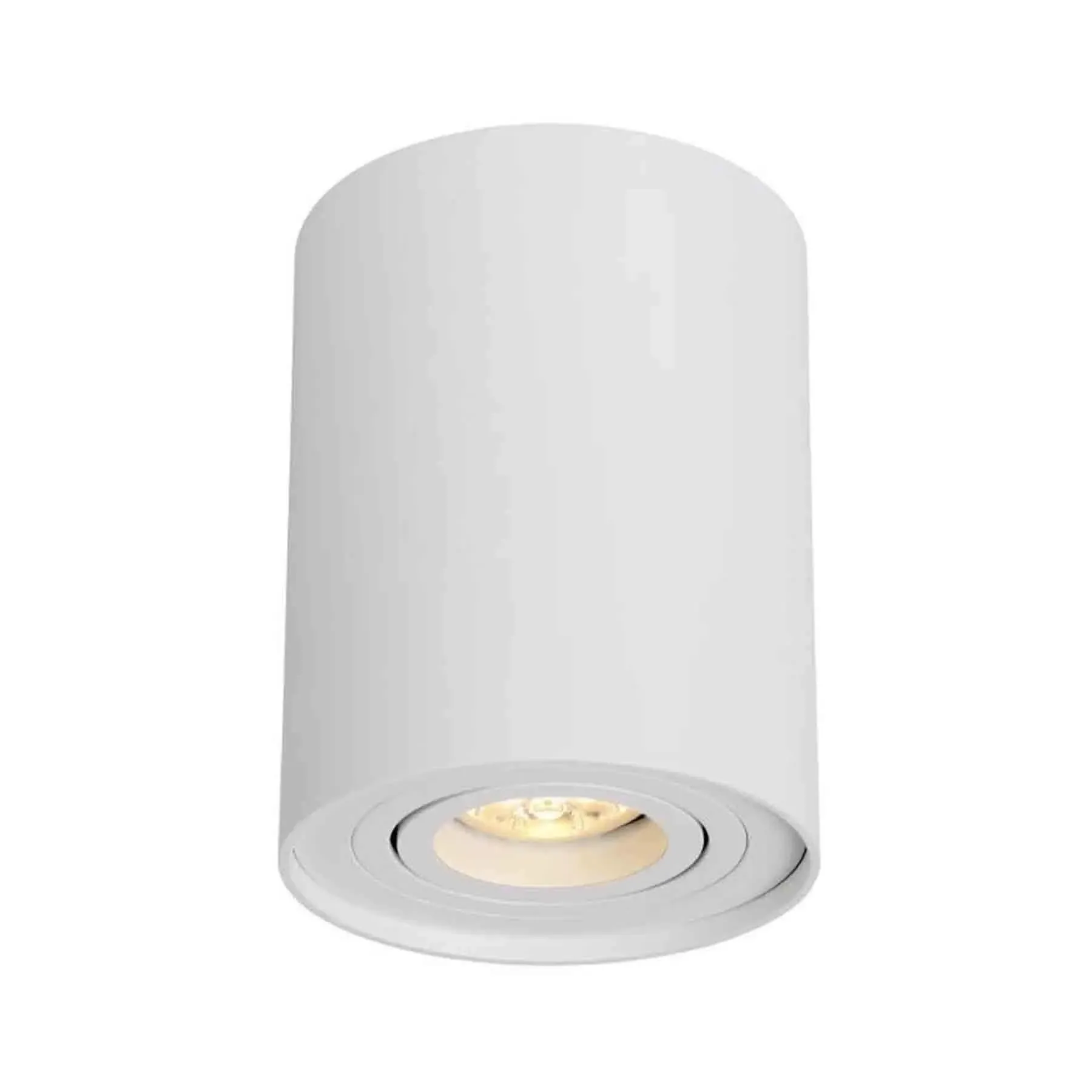 Tube Flush Ceiling Light with 360° Swivel - Black, Aluminium image
