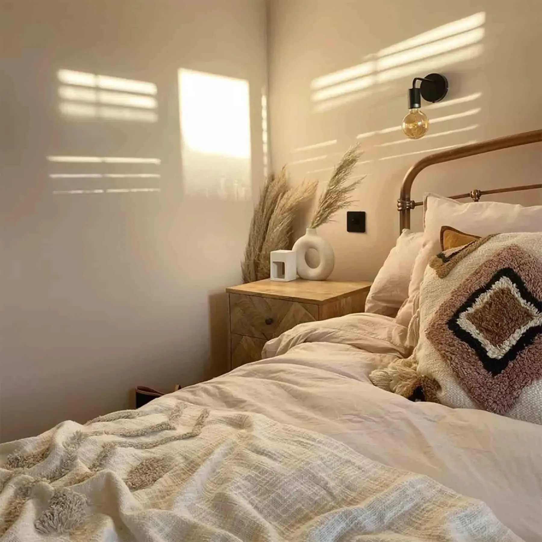 Wall Light with Matt Finish - Metal