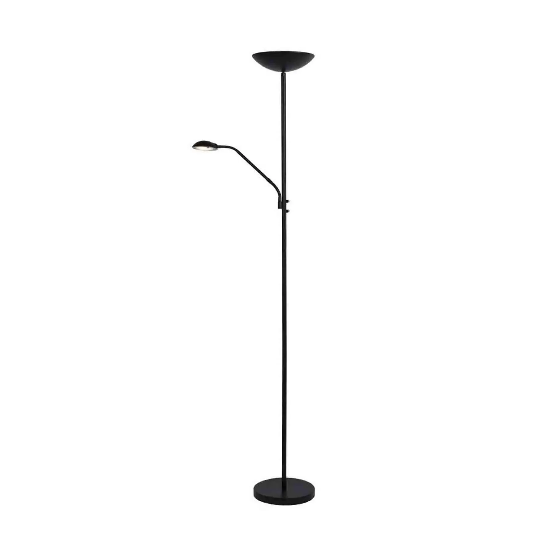 Zenith Floor Lamp with Reading Light - Aluminium image
