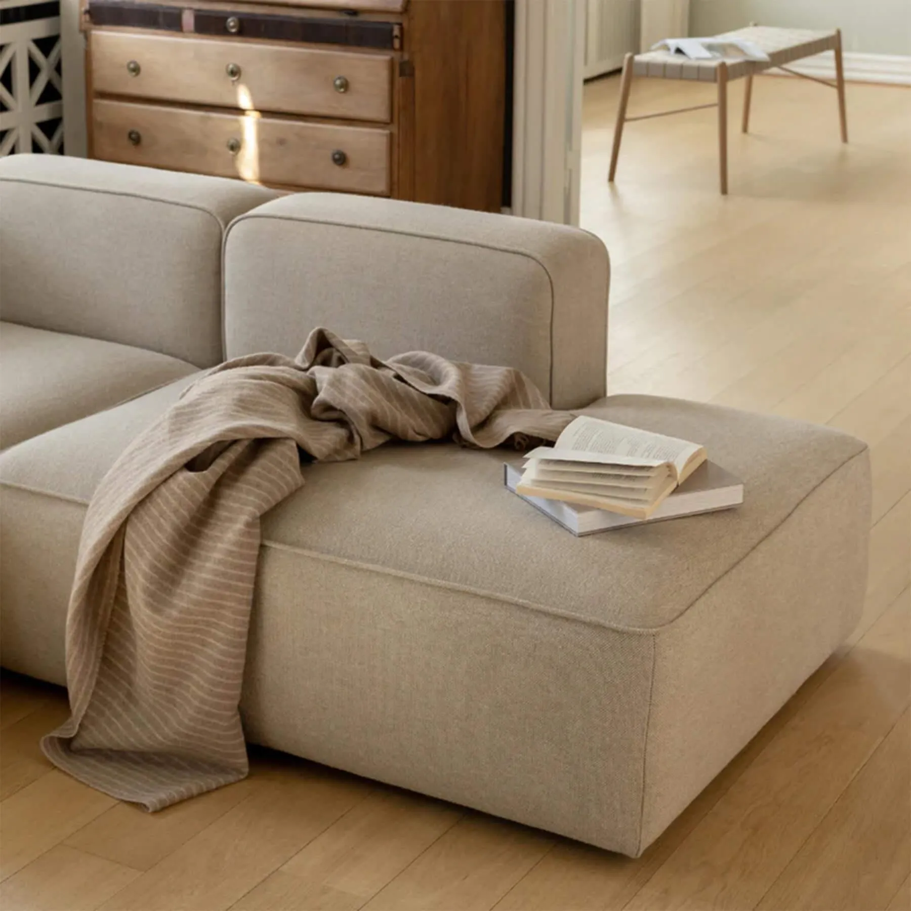 2-Seater Modular Sofa Open End - Left Config