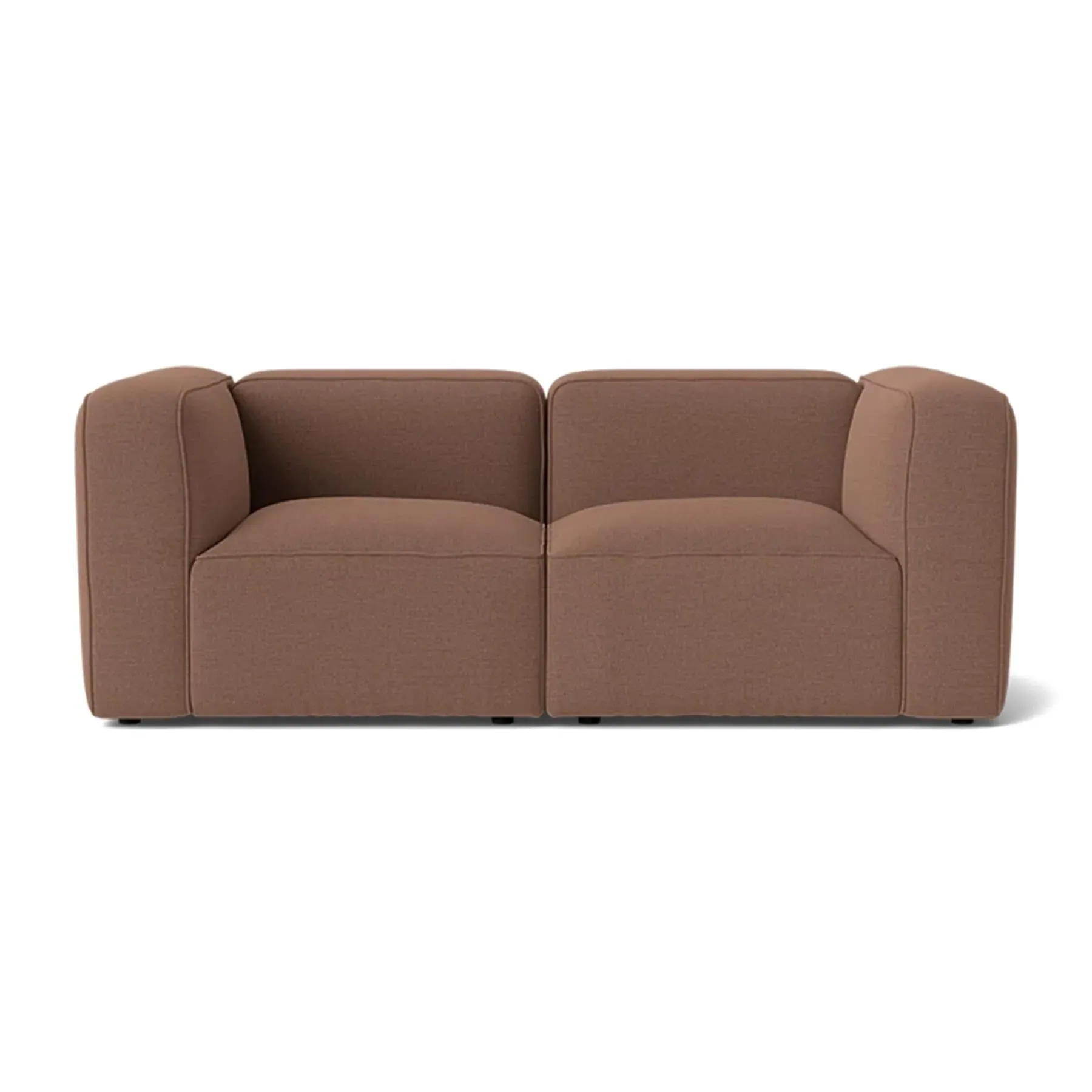 2-Seater Modular Sofa with Springs - Re-wool