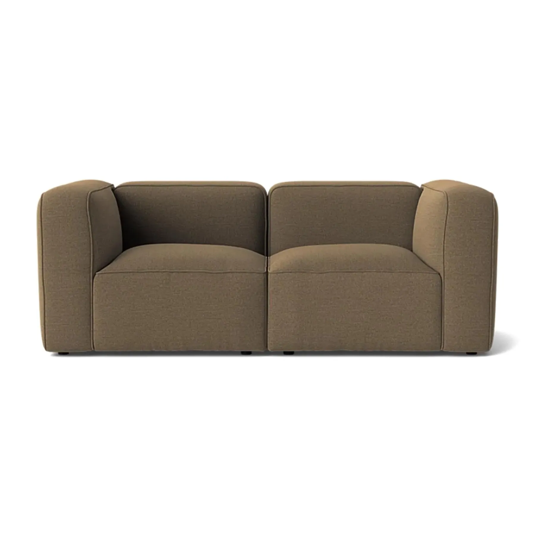 2-Seater Modular Sofa with Springs - Re-wool