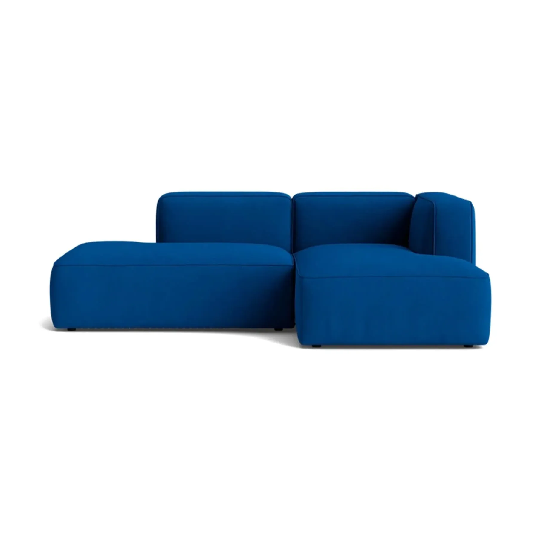 2-Seater Open End Sofa with Left Chaise - Fabric