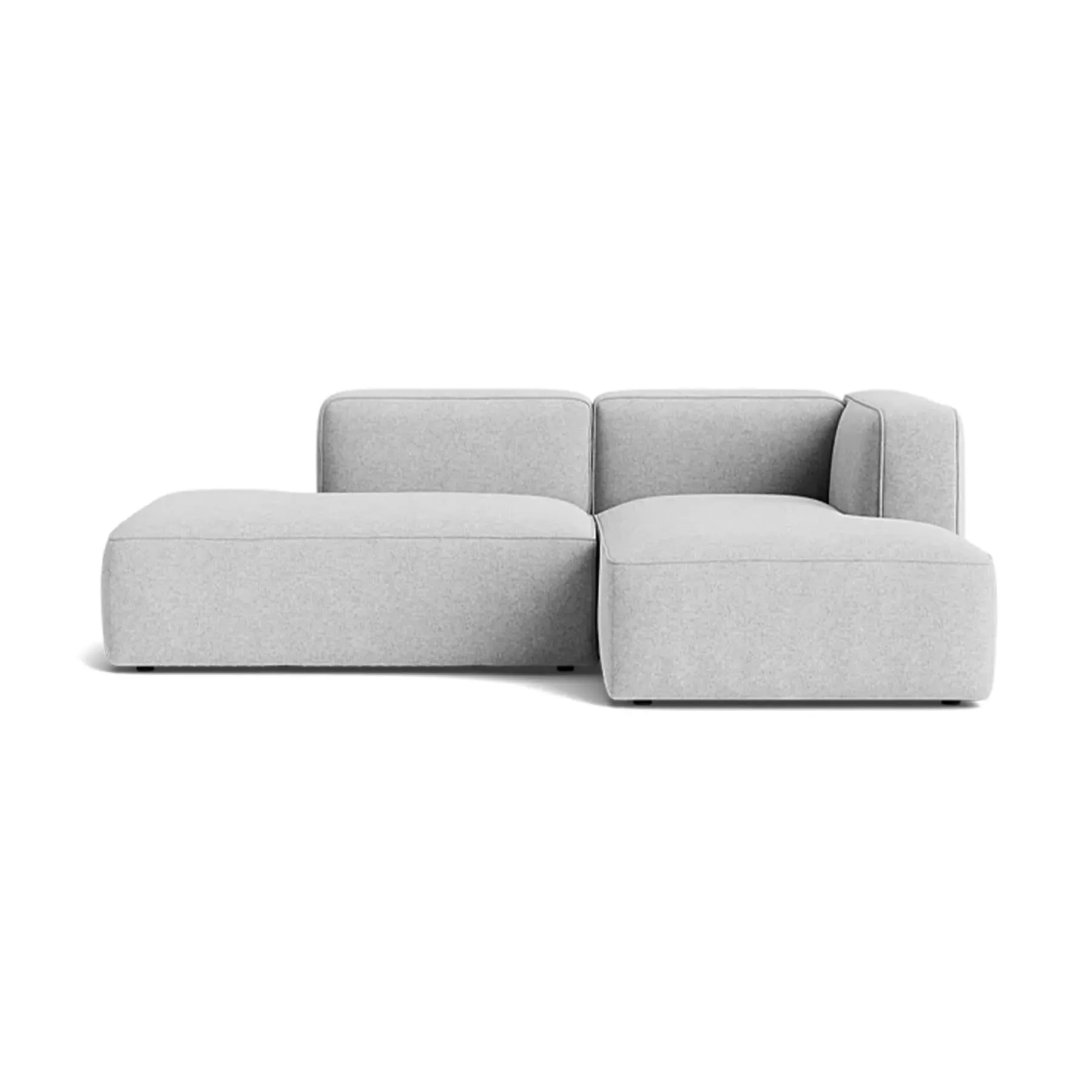 2-Seater Open End Sofa with Left Chaise - Fabric