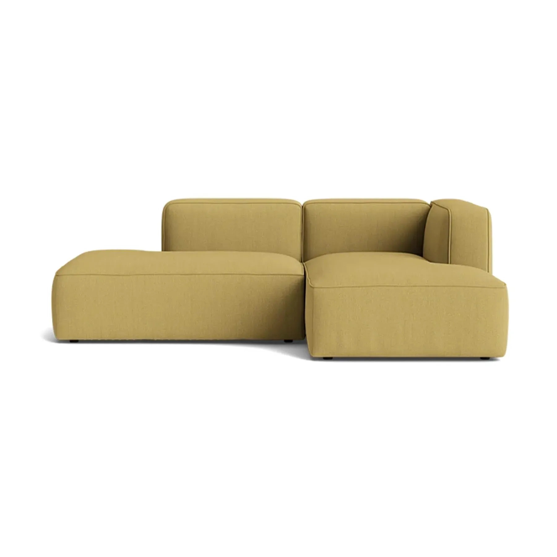 2-Seater Open End Sofa with Left Chaise - Fabric