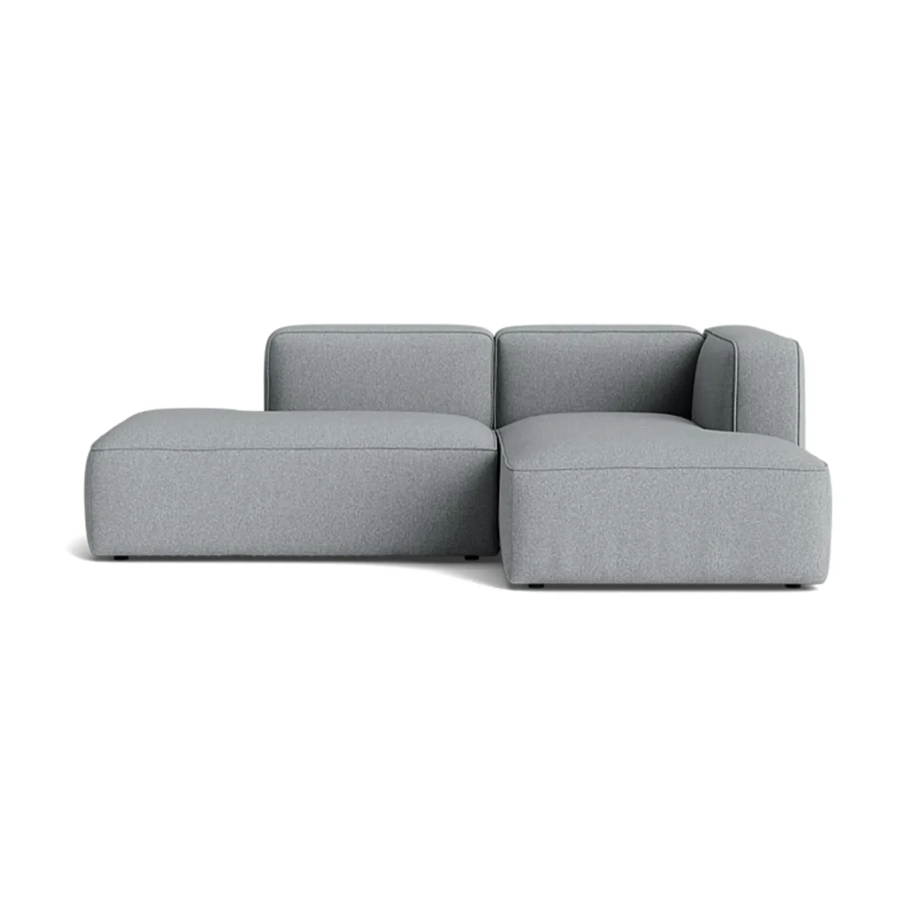 2-Seater Open End Sofa with Left Chaise - Fabric image