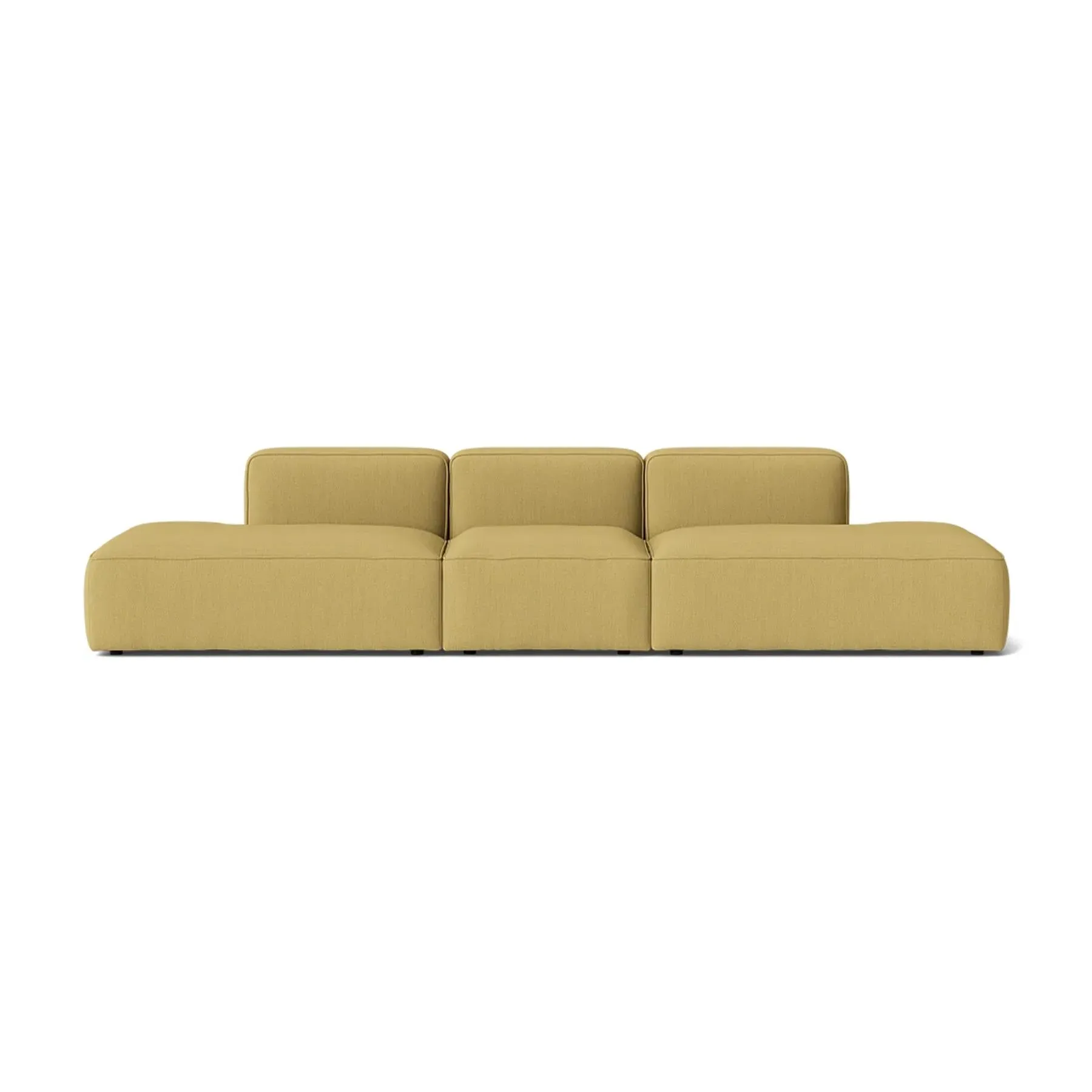 3-Module Open Sofa with Customisation - Fabric