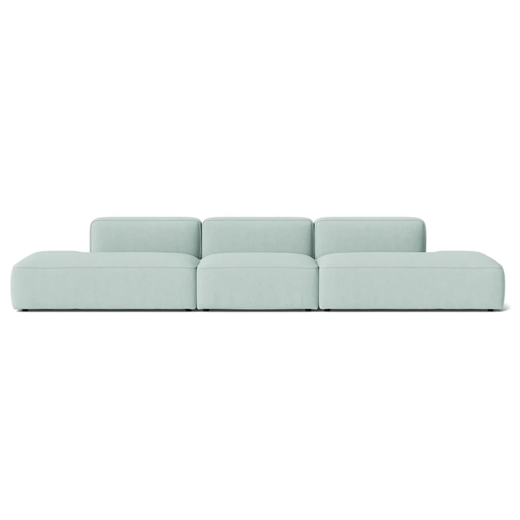 3-Module Open Sofa with Customisation - Fabric