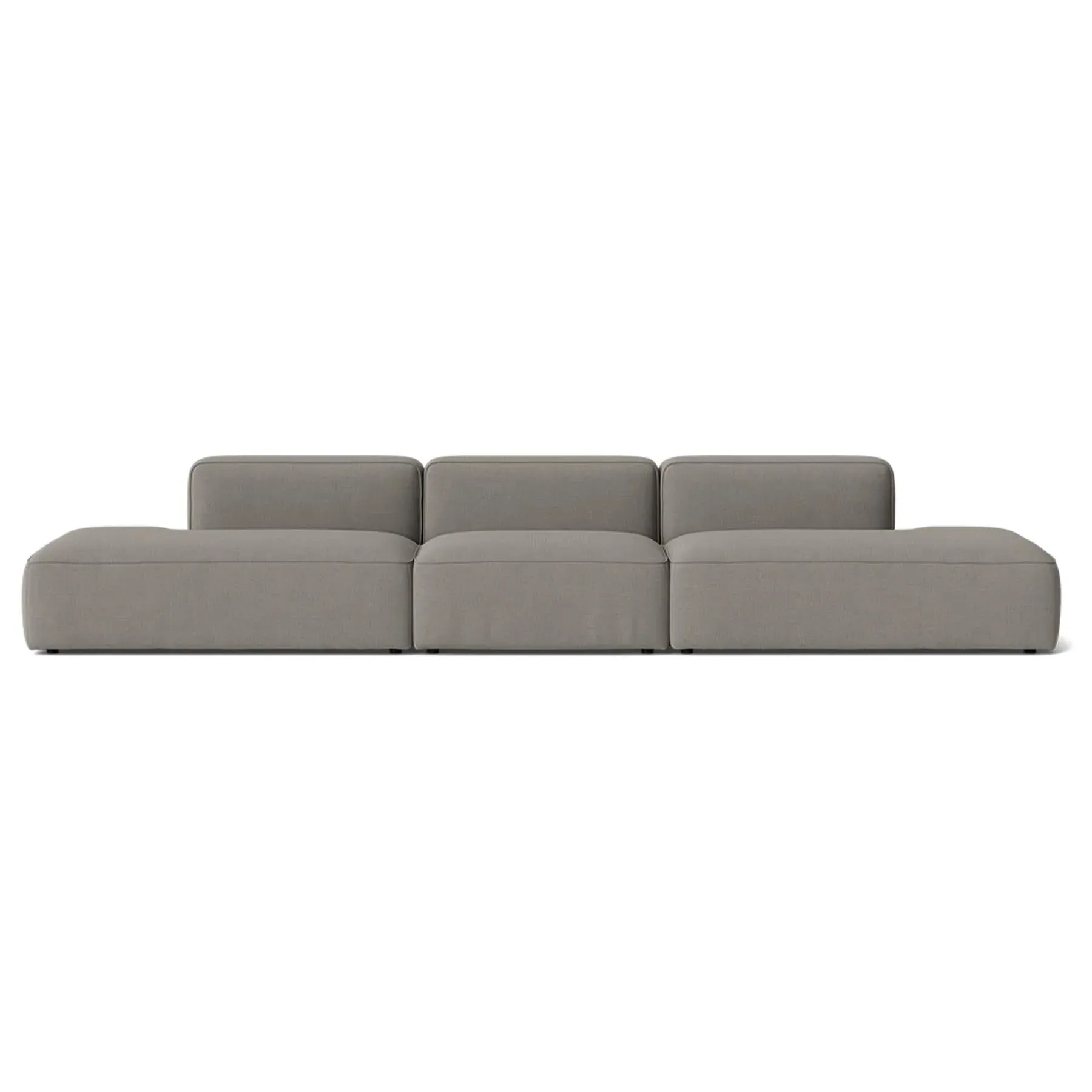 3-Module Open Sofa with Customisation - Fabric