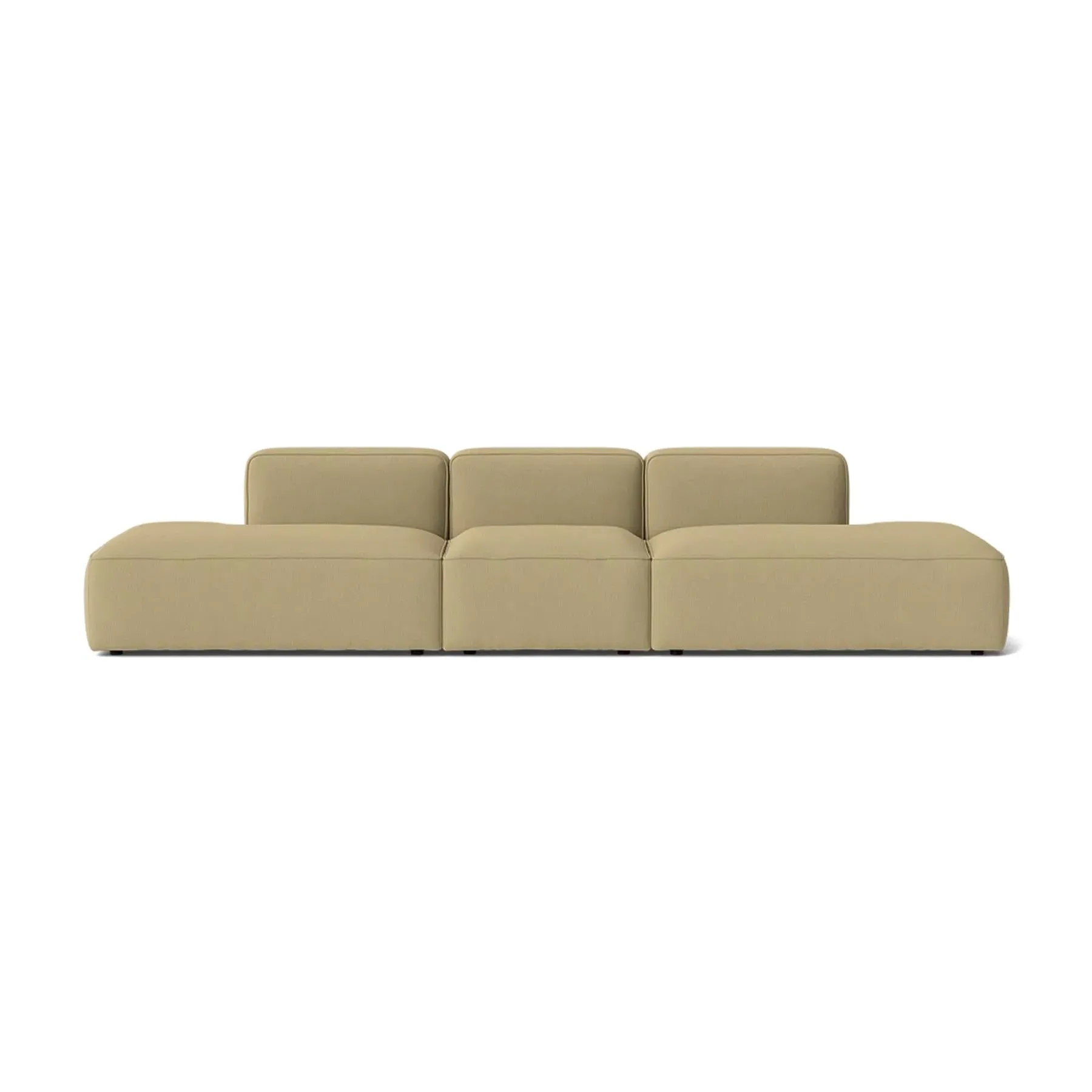3-Module Open Sofa with Customisation - Fabric