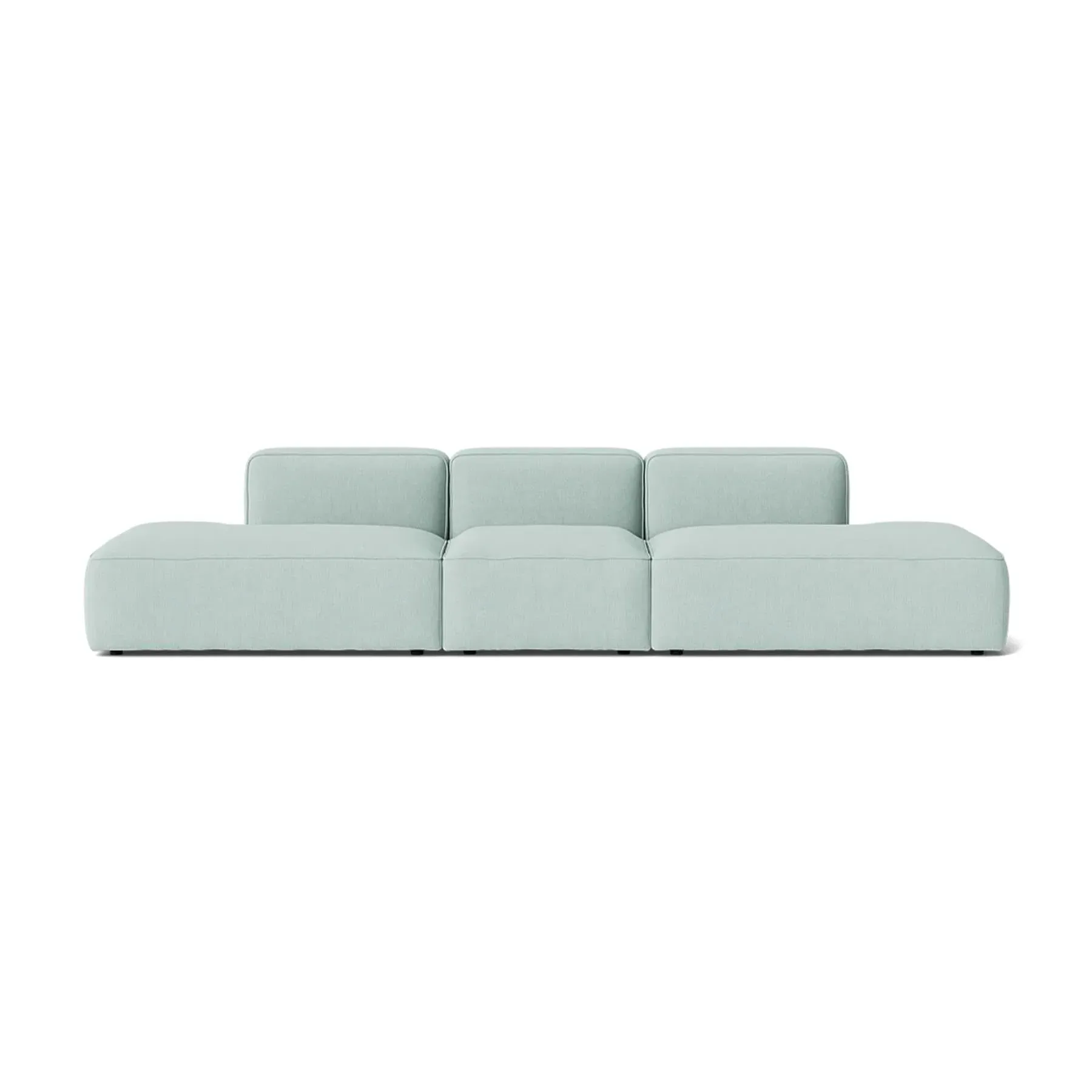 3-Module Open Sofa with Customisation - Fabric