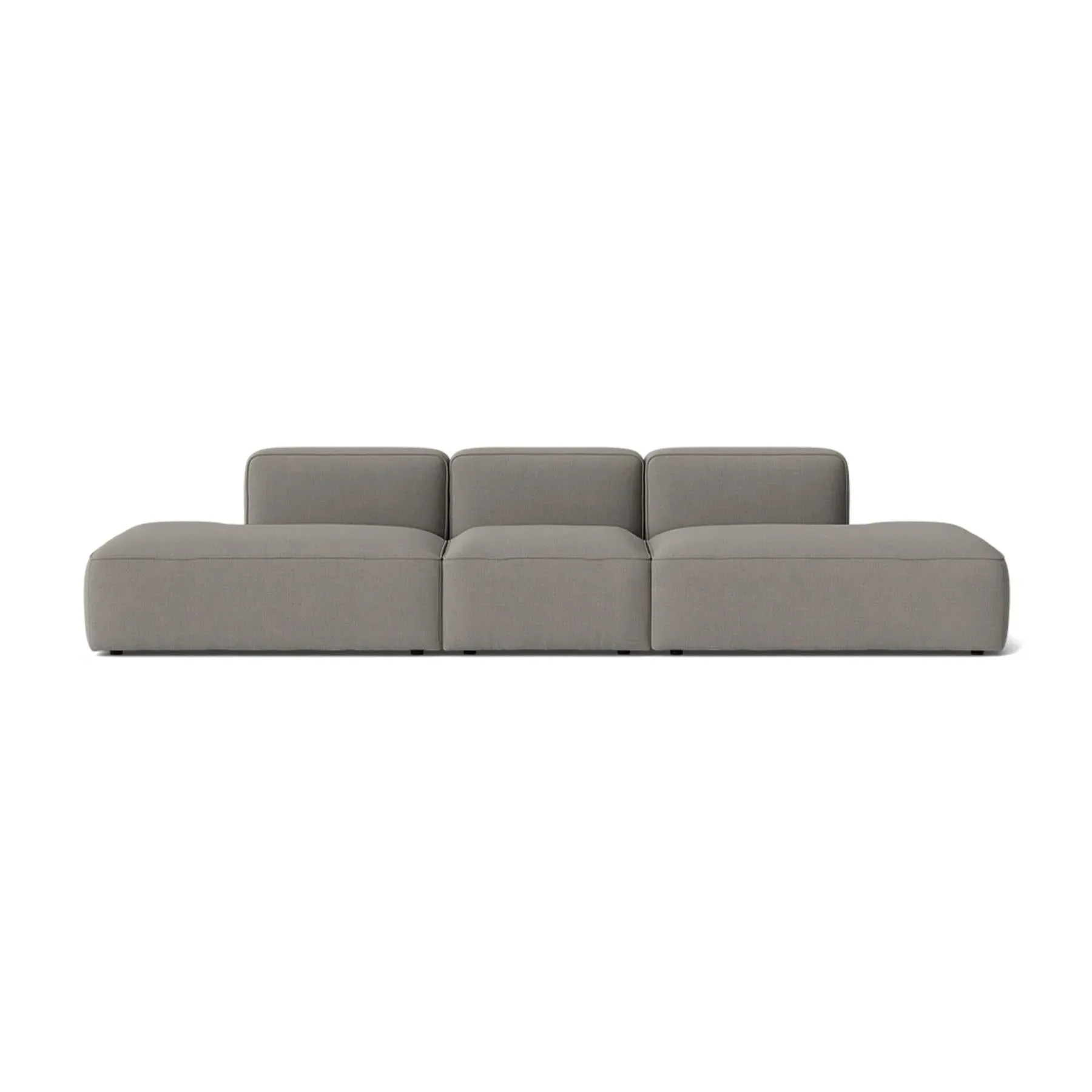 3-Module Open Sofa with Customisation - Fabric