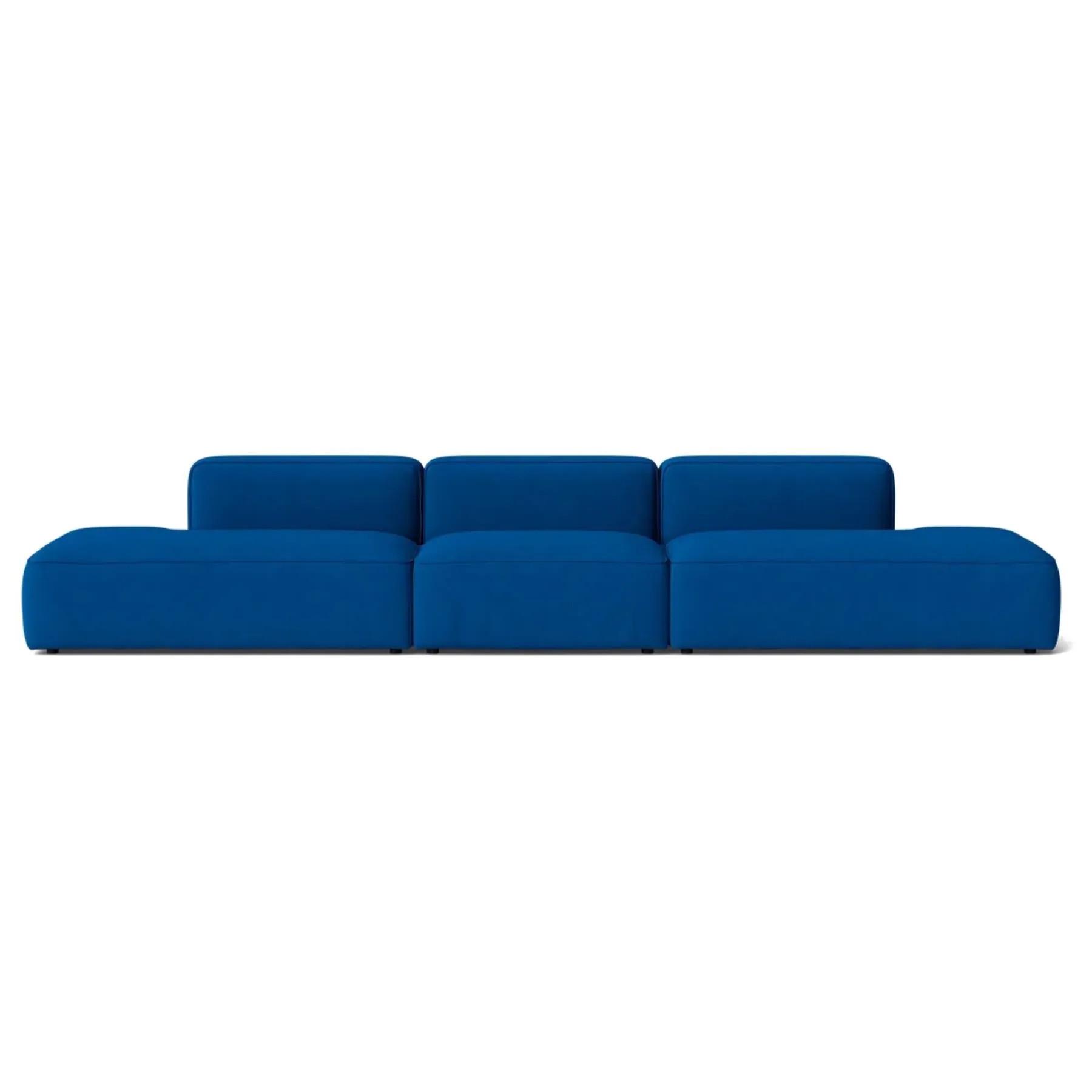 3-Module Open Sofa with Customisation - Fabric