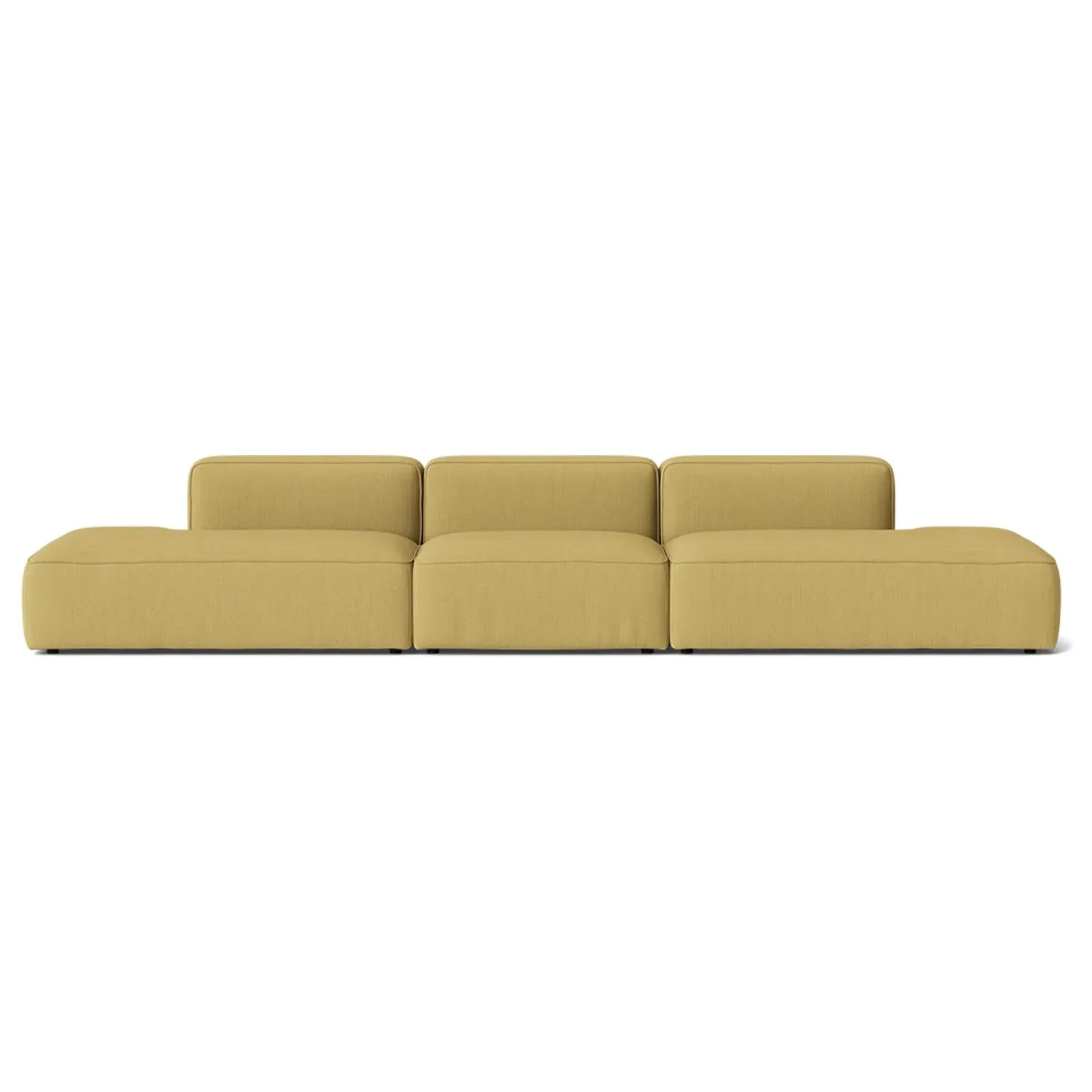 3-Module Open Sofa with Customisation - Fabric