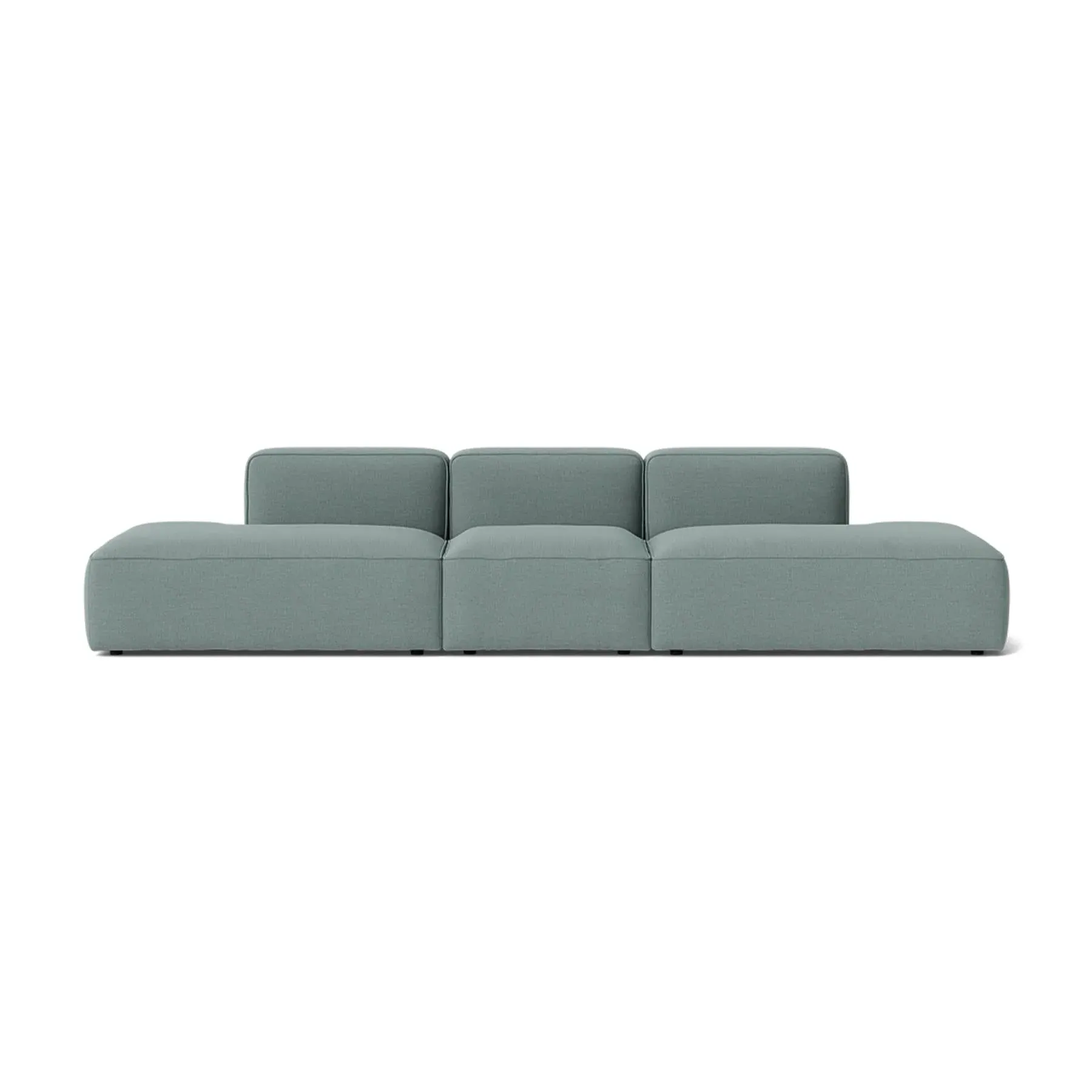 3-Module Open Sofa with Customisation - Re-wool