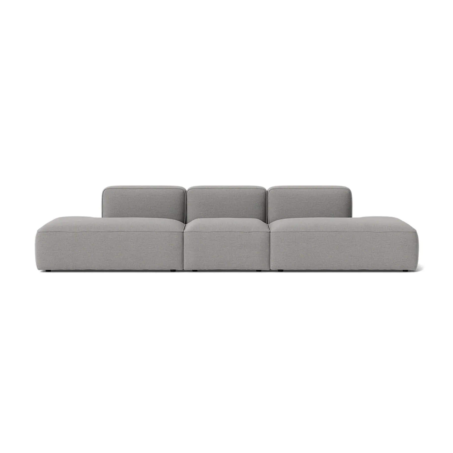 3-Module Open Sofa with Customisation - Re-wool