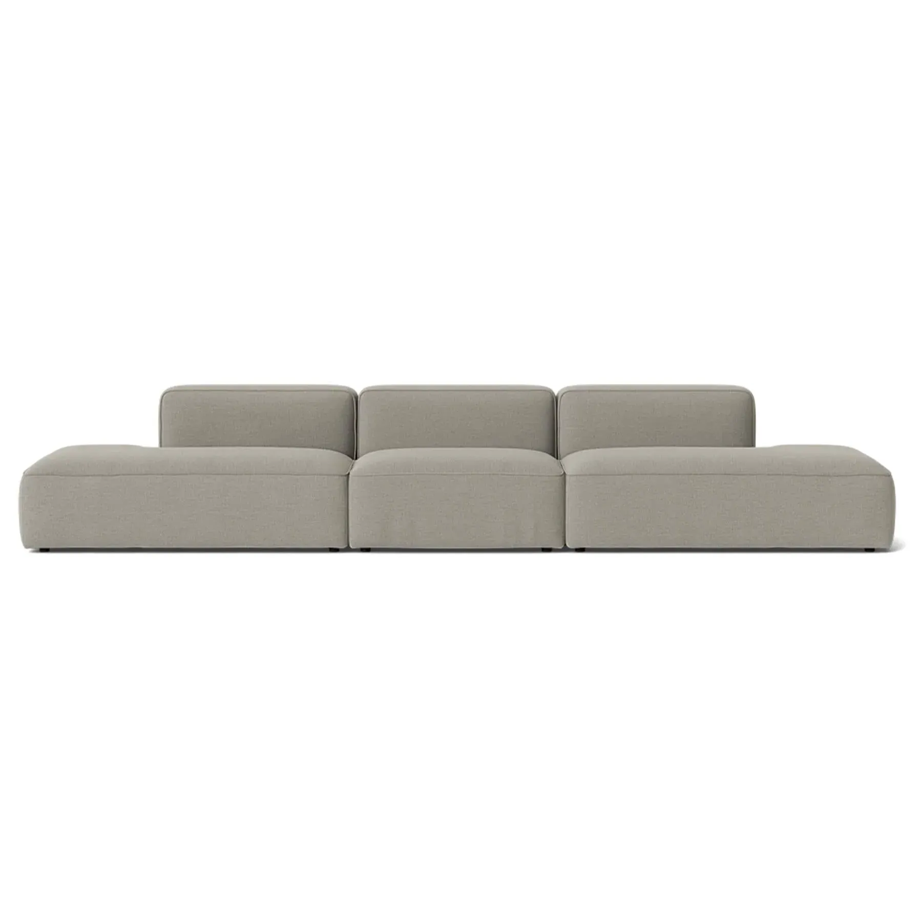 3-Module Open Sofa with Customisation - Re-wool