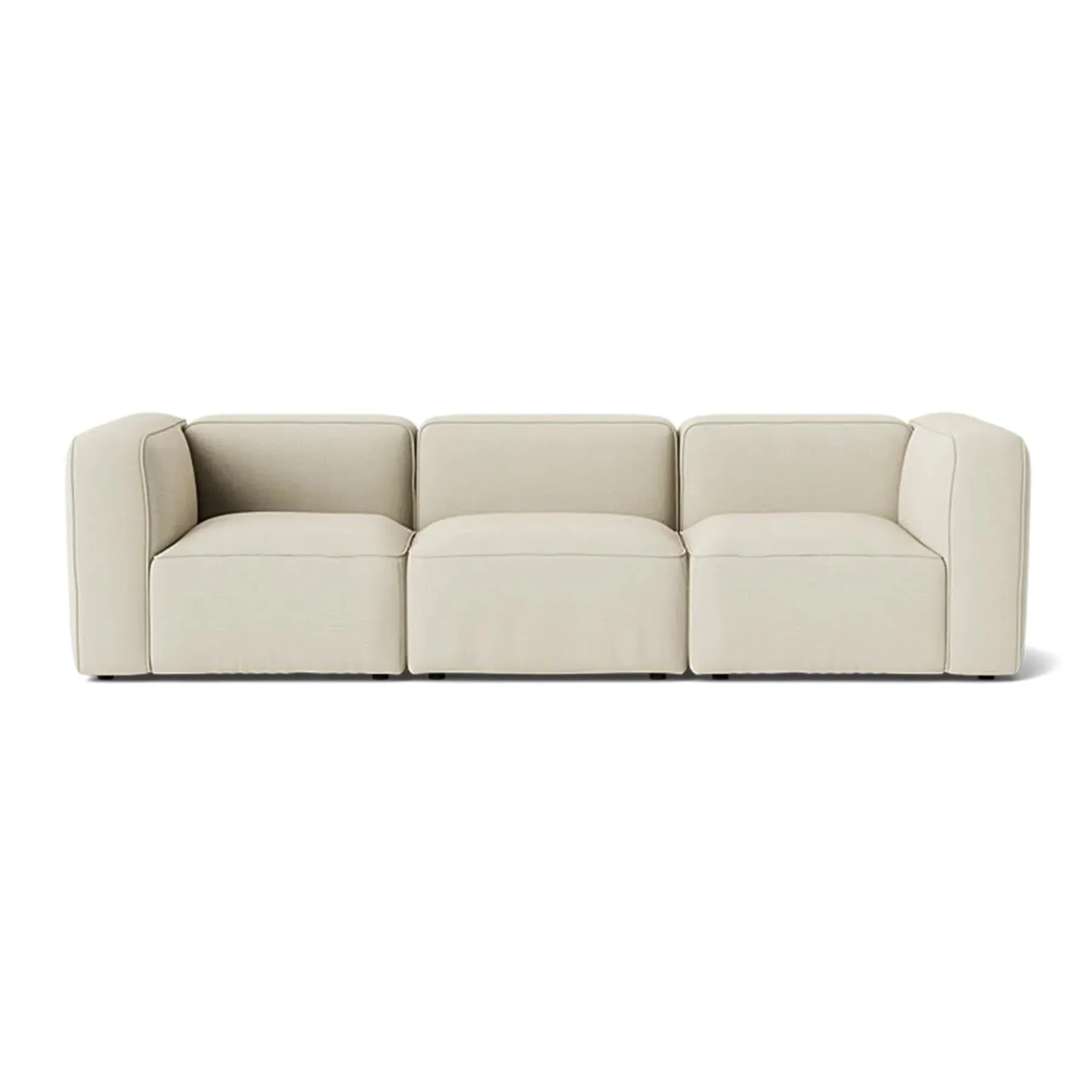 3-Seater Modular Sofa with Springs - Re-wool