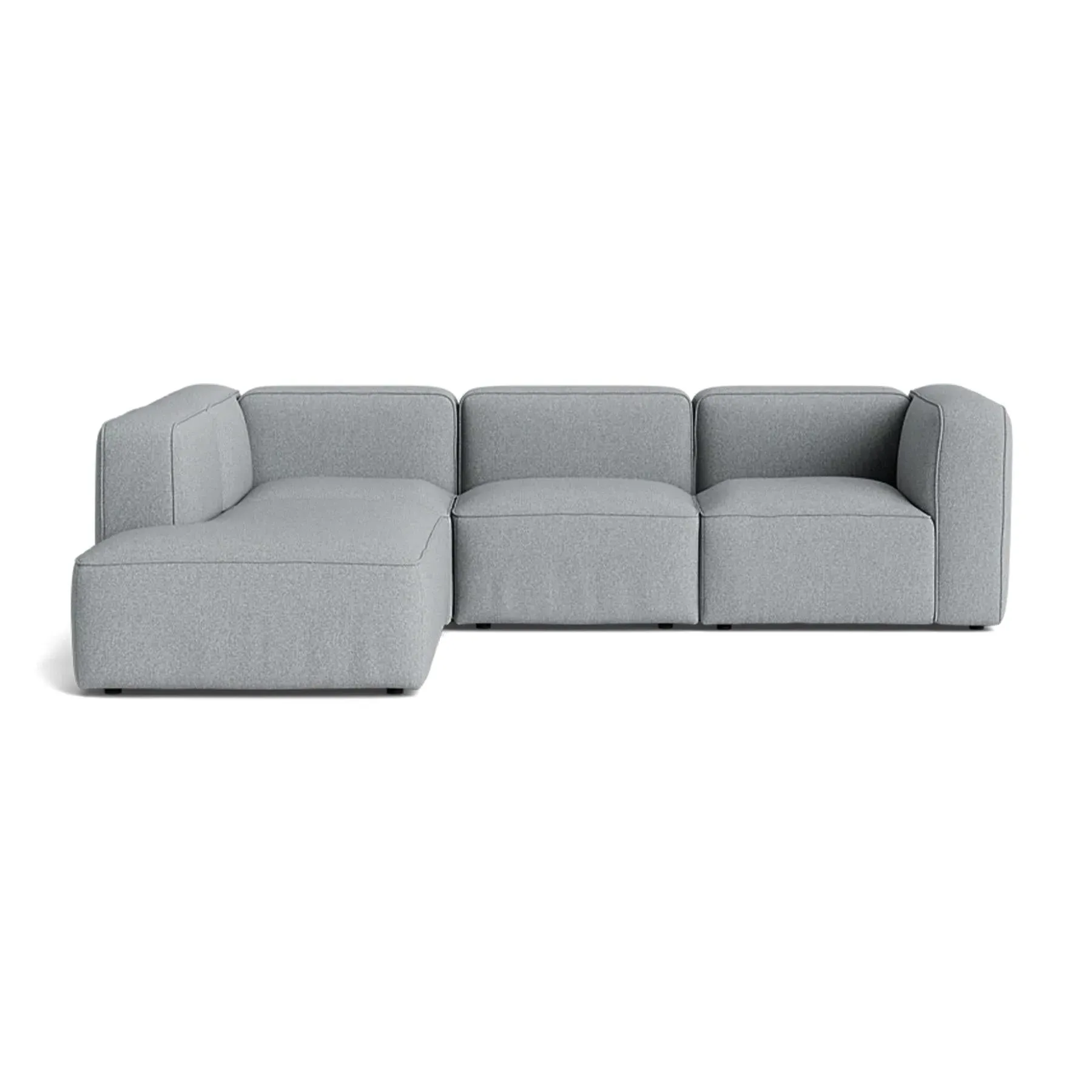 4-Module Family Sofa with Chaise - Fabric image