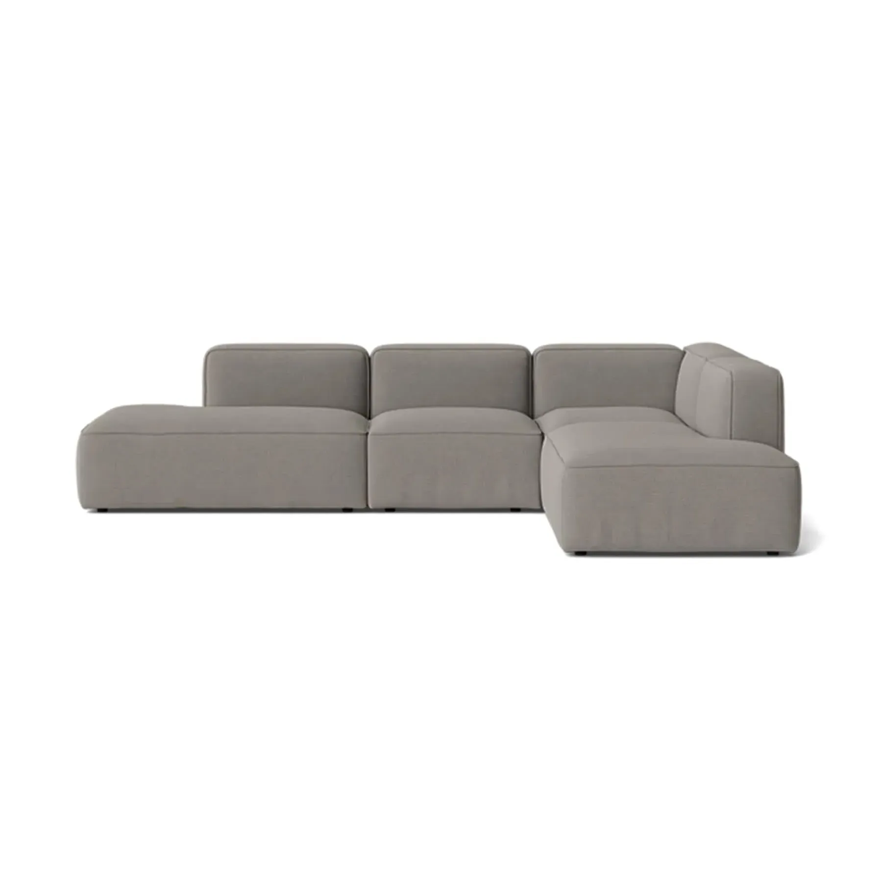 4-Piece Modular Sofa Left Configuration - Fabric
