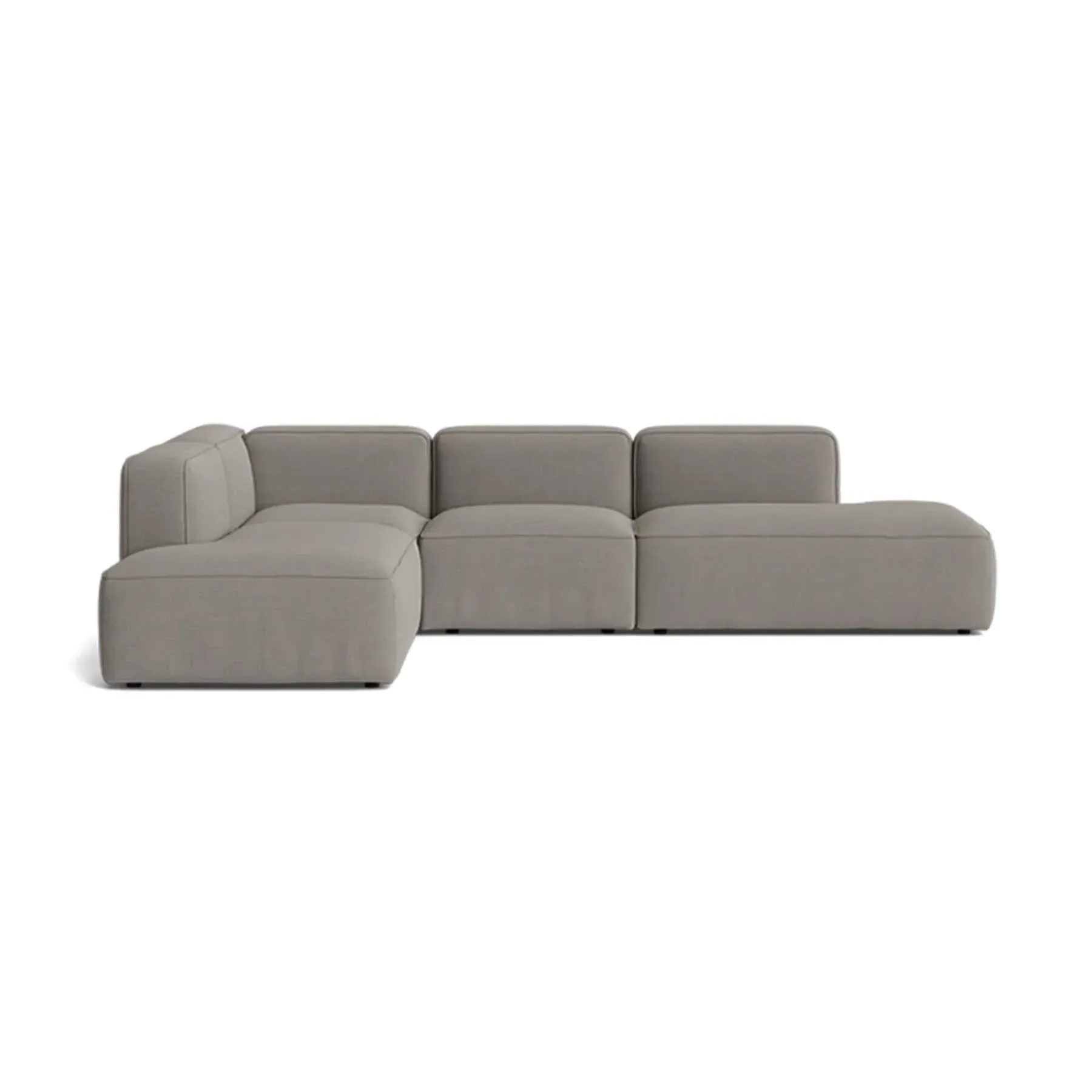 4-Piece Modular Sofa Right Configuration - Fabric