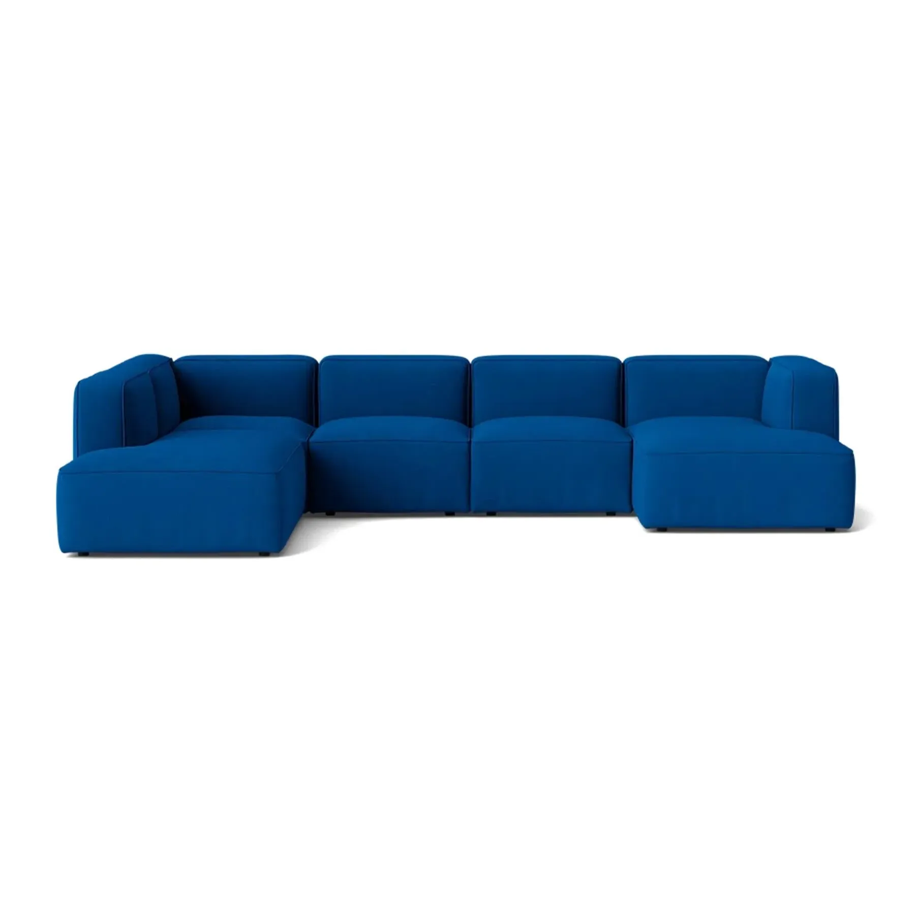 5-Module Family Sofa with Chaise - Fabric