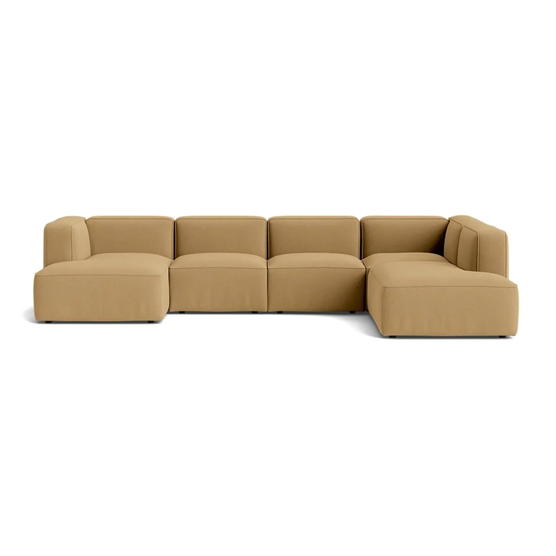5-Module Family Sofa with Chaise - Fabric