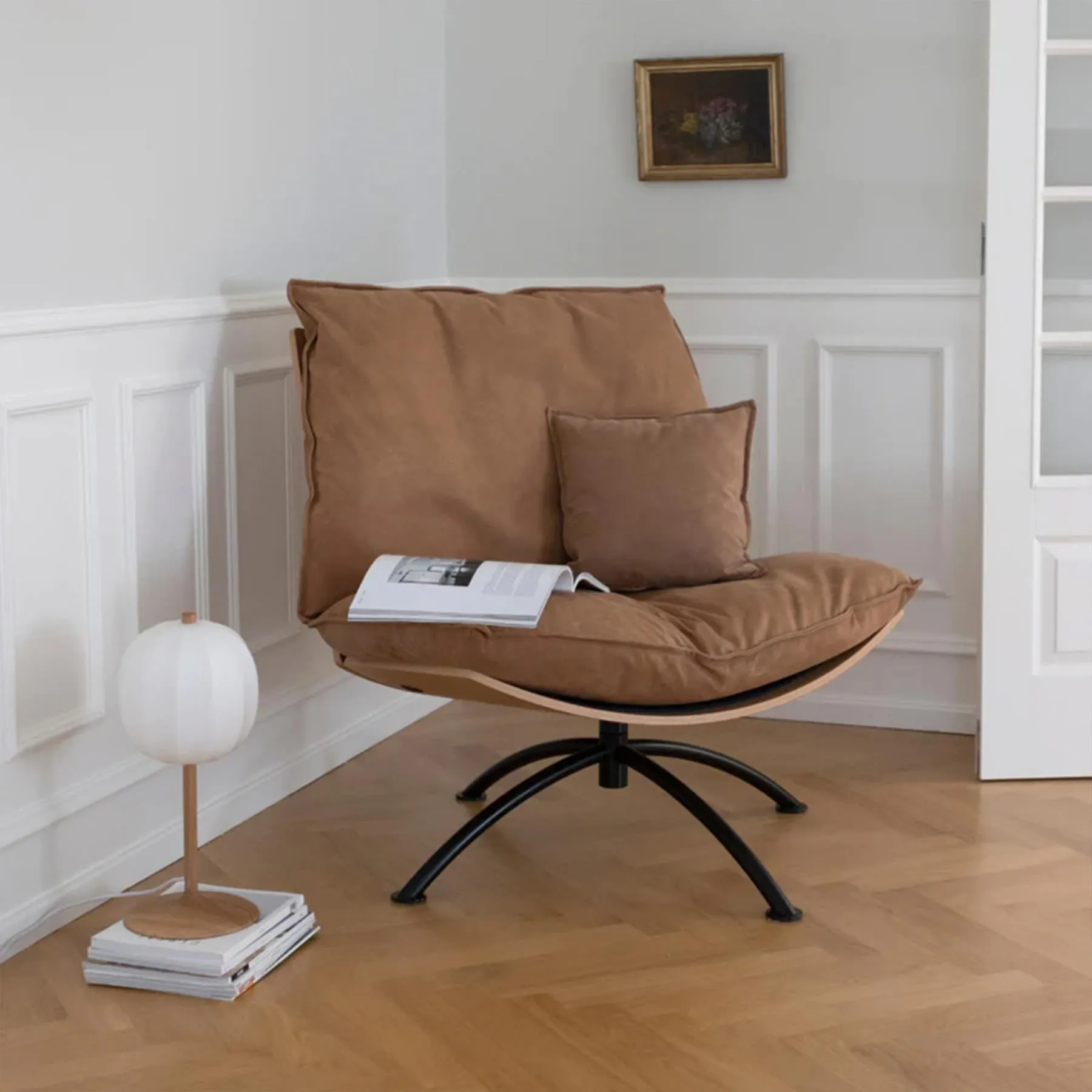 Armchair Cushion - Anthracite, Dunes Leather