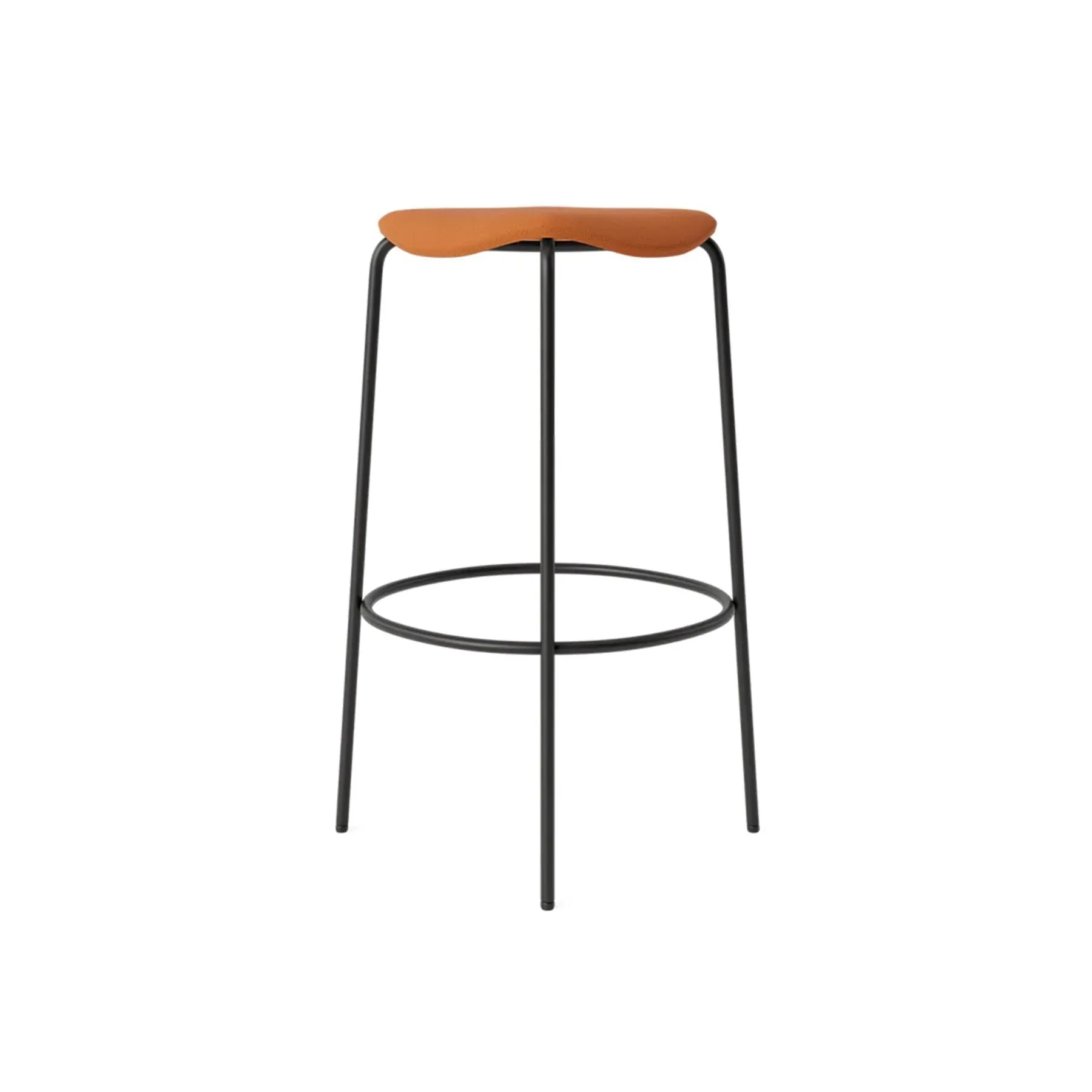 Bar Stool 75cm Height - Black, Oak