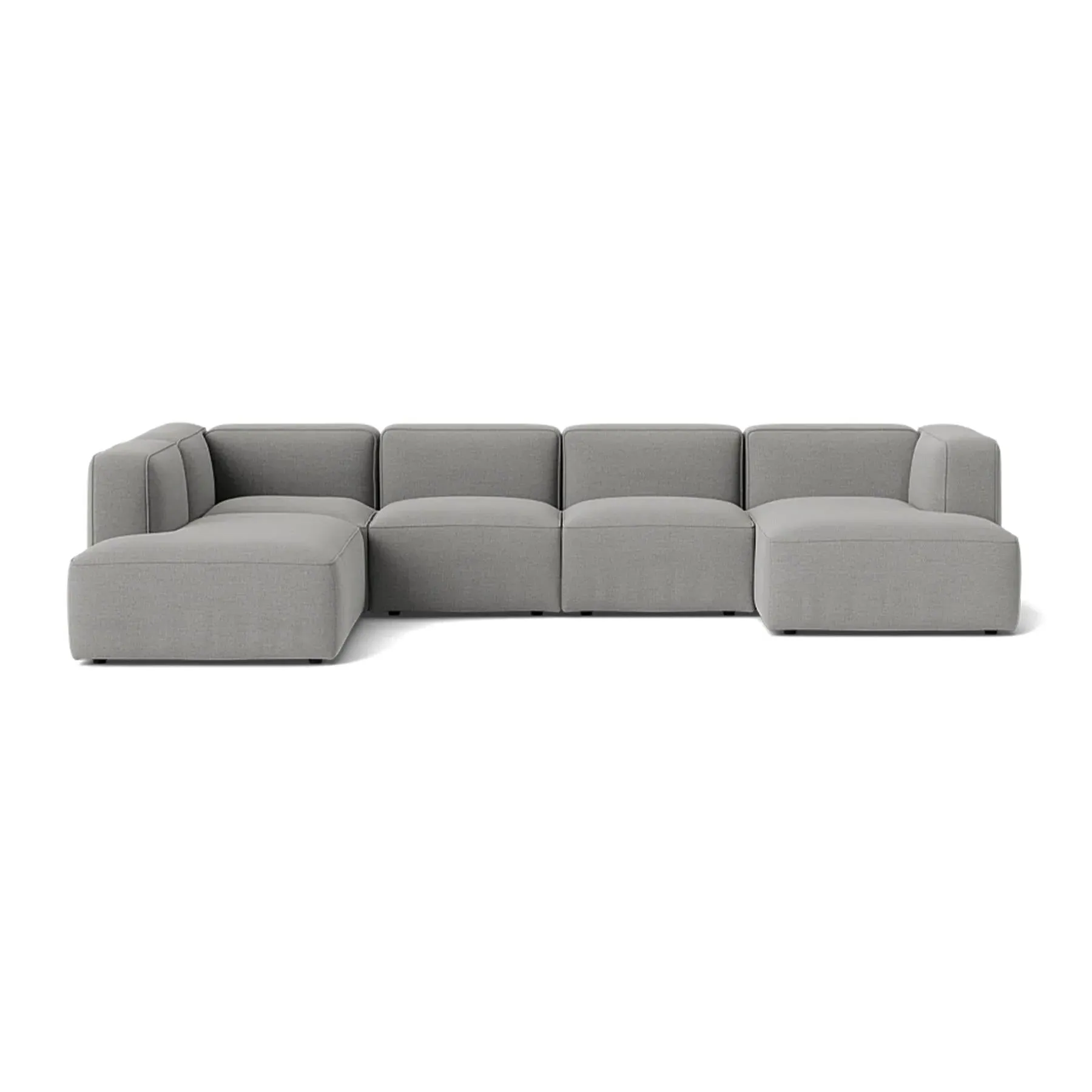 Basecamp 5-Seater Modular Sofa with Chaise - Re-wool 128