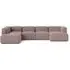 Basecamp 5-Seater Modular Sofa with Chaise - Re-wool 648