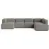 Basecamp Family L-Shaped Sofa with Chaise - Fiord 262