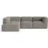 Basecamp Small Family L-Shaped Sofa with Chaise - Fiord 262