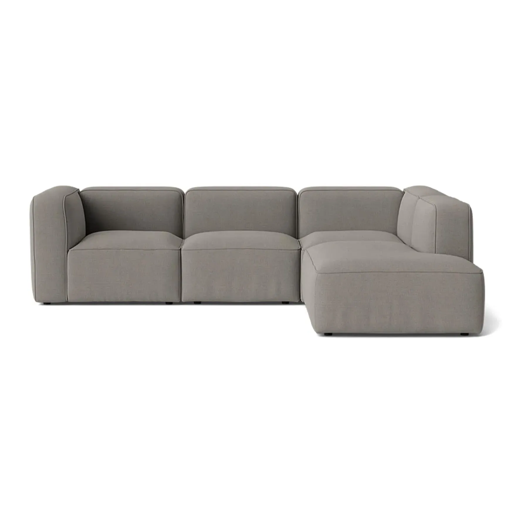 Basecamp Small Family L-Shaped Sofa with Chaise - Fiord 262