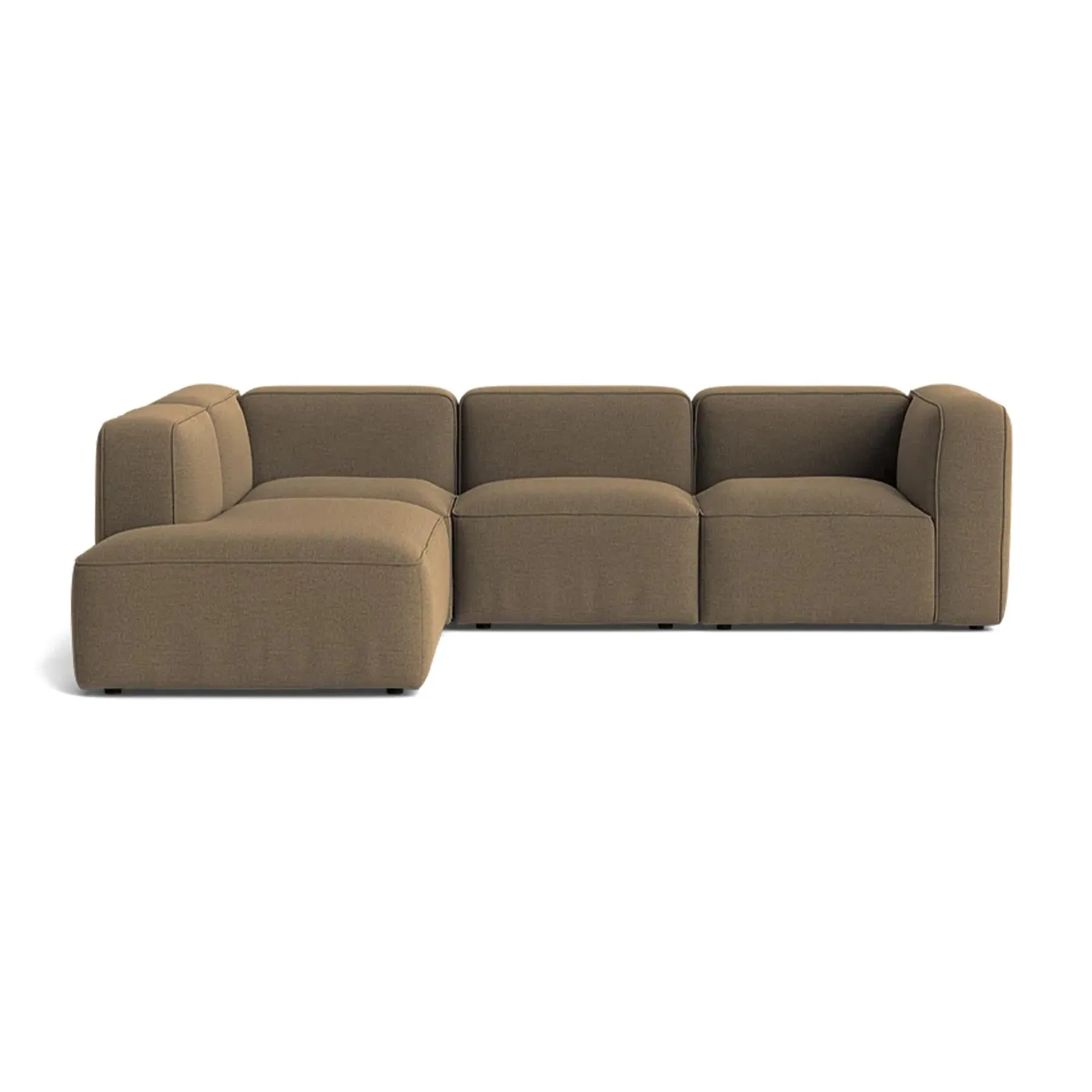Basecamp Small Family Sofa with Chaise - Re-wool 358
