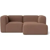 Basecamp Small Sofa with Chaise - Re-wool